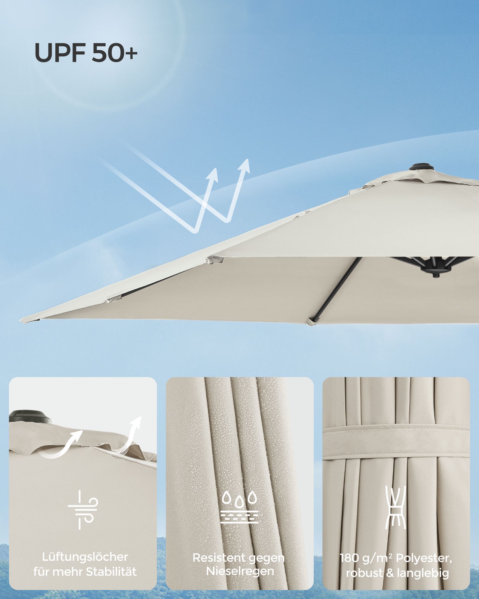 Skėtis su alkūnėle 2