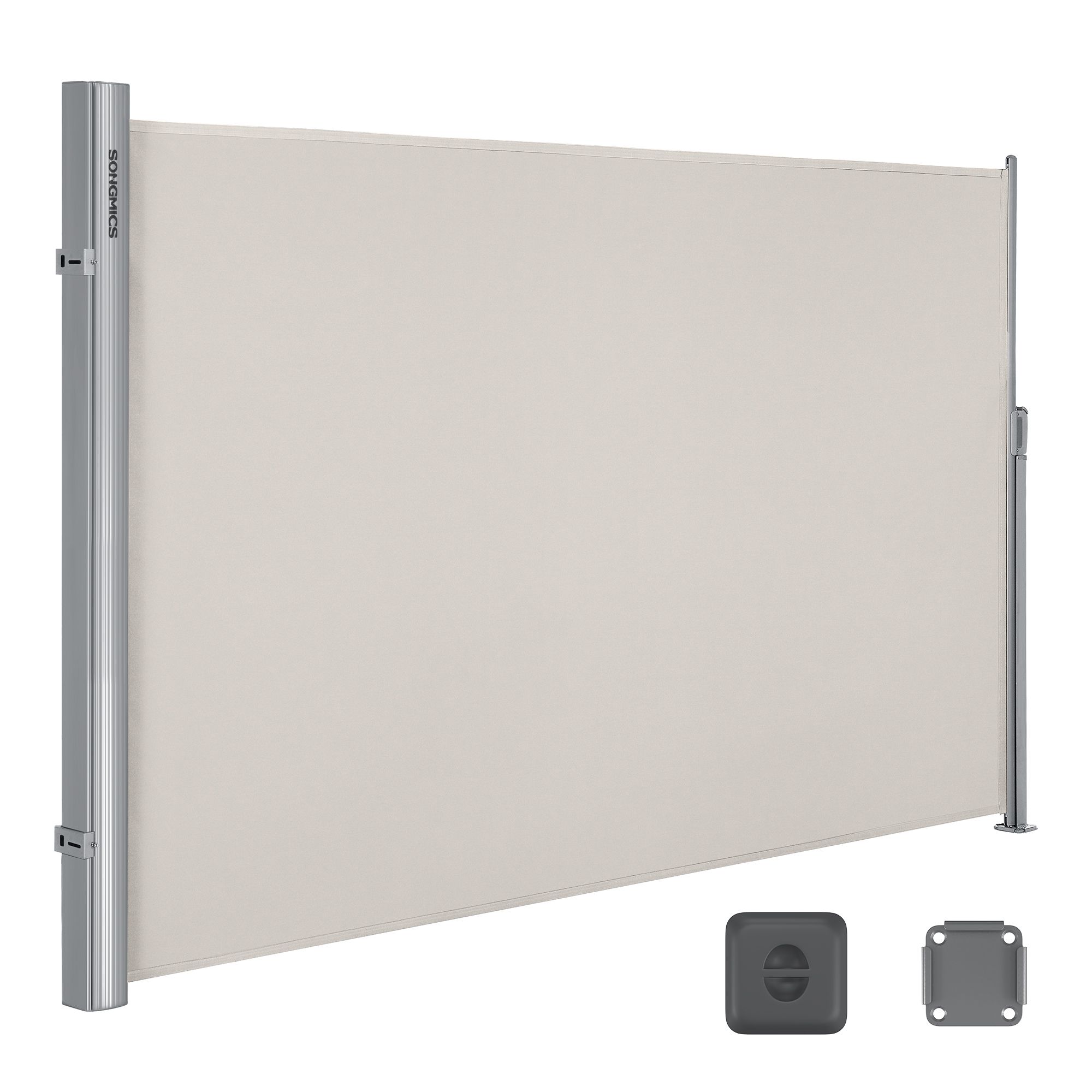 Seitenmarkise 180 x 300 cm Beige