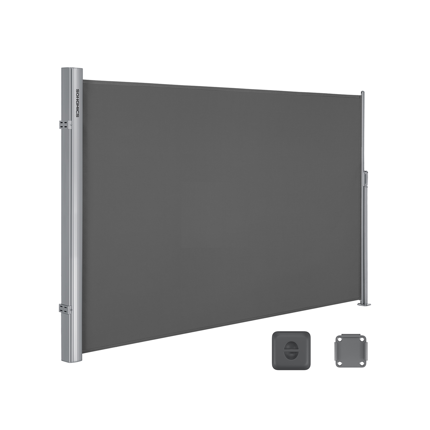 Seitenmarkise 180 x 350 cm Anthrazit