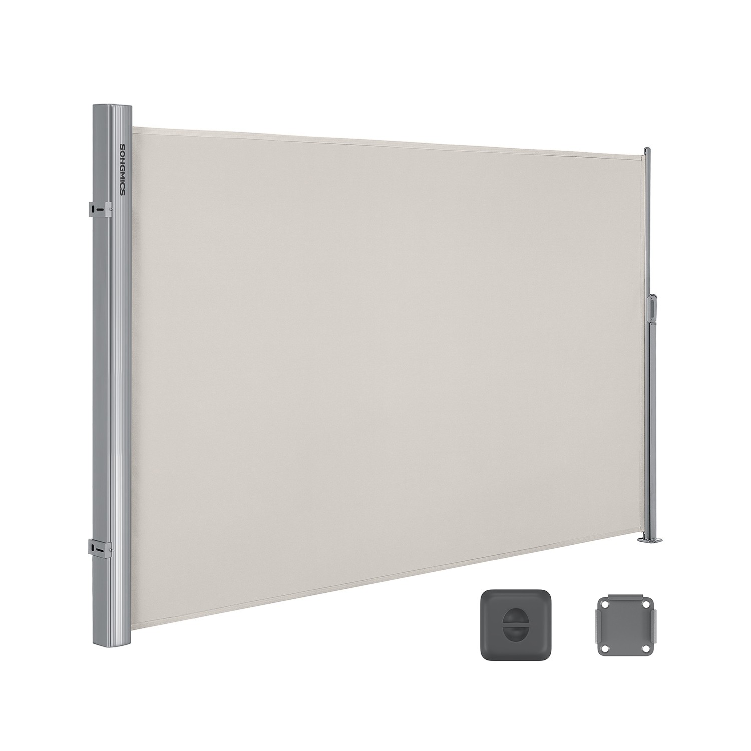 Seitenmarkise 200 x 300 cm Beige