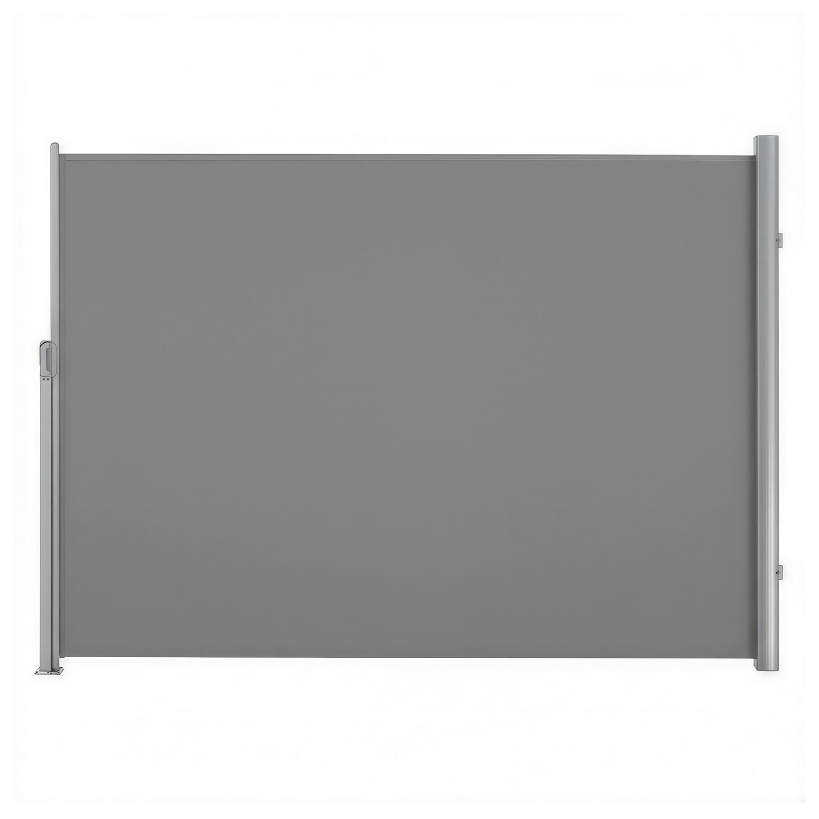 Seitenmarkise mit Kasten aus Aluminiumlegierung, ausziehbar, blickdicht