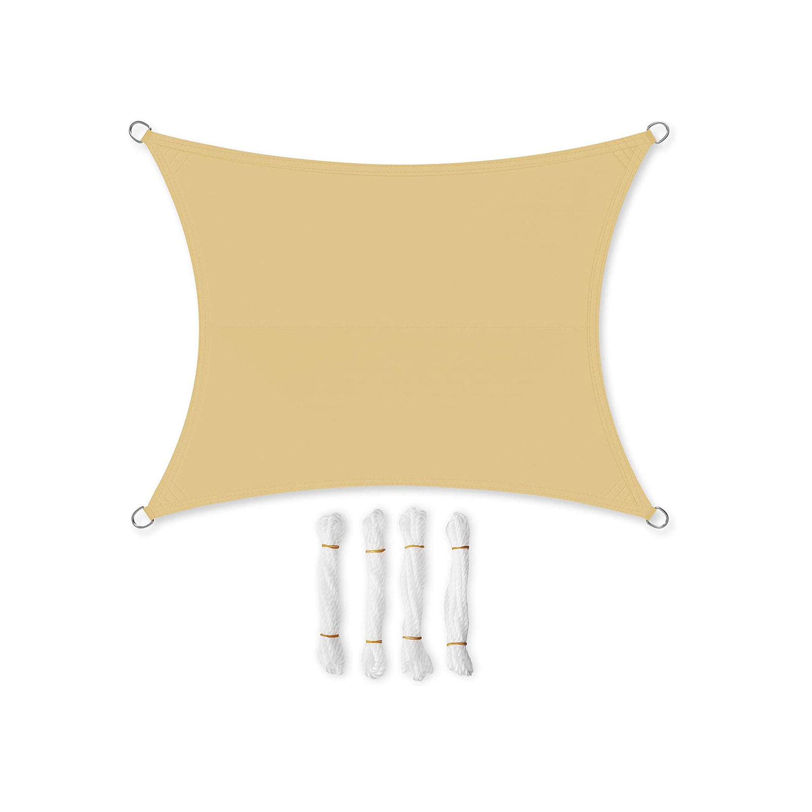 Sonnensegel 3 x 4 m Sand