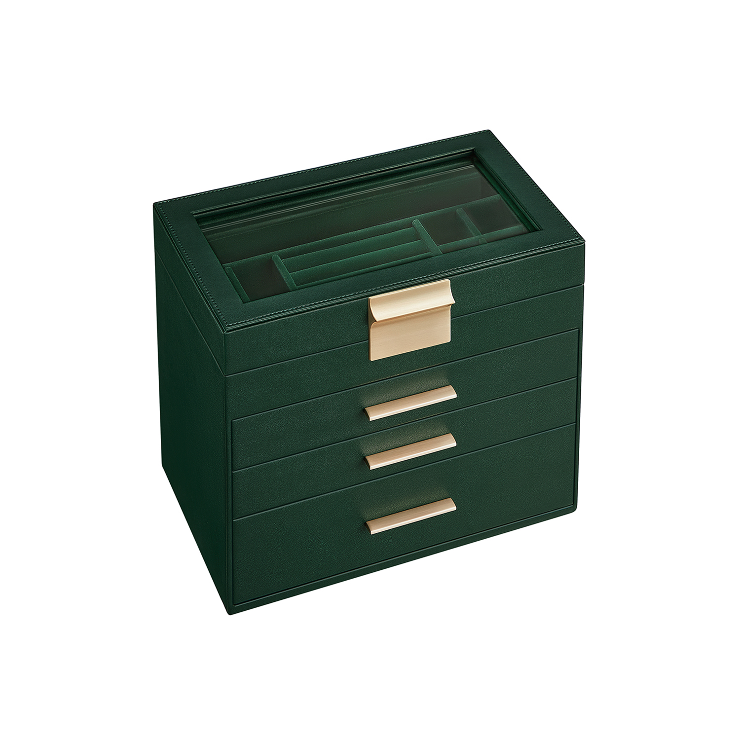 Schmuckbox mit Glasdeckel