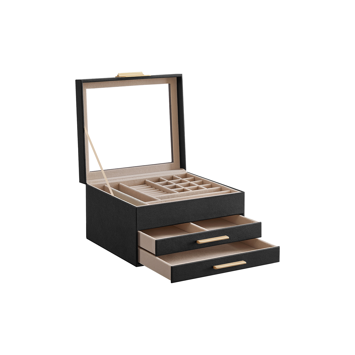 Schmuckbox mit Glasdeckel