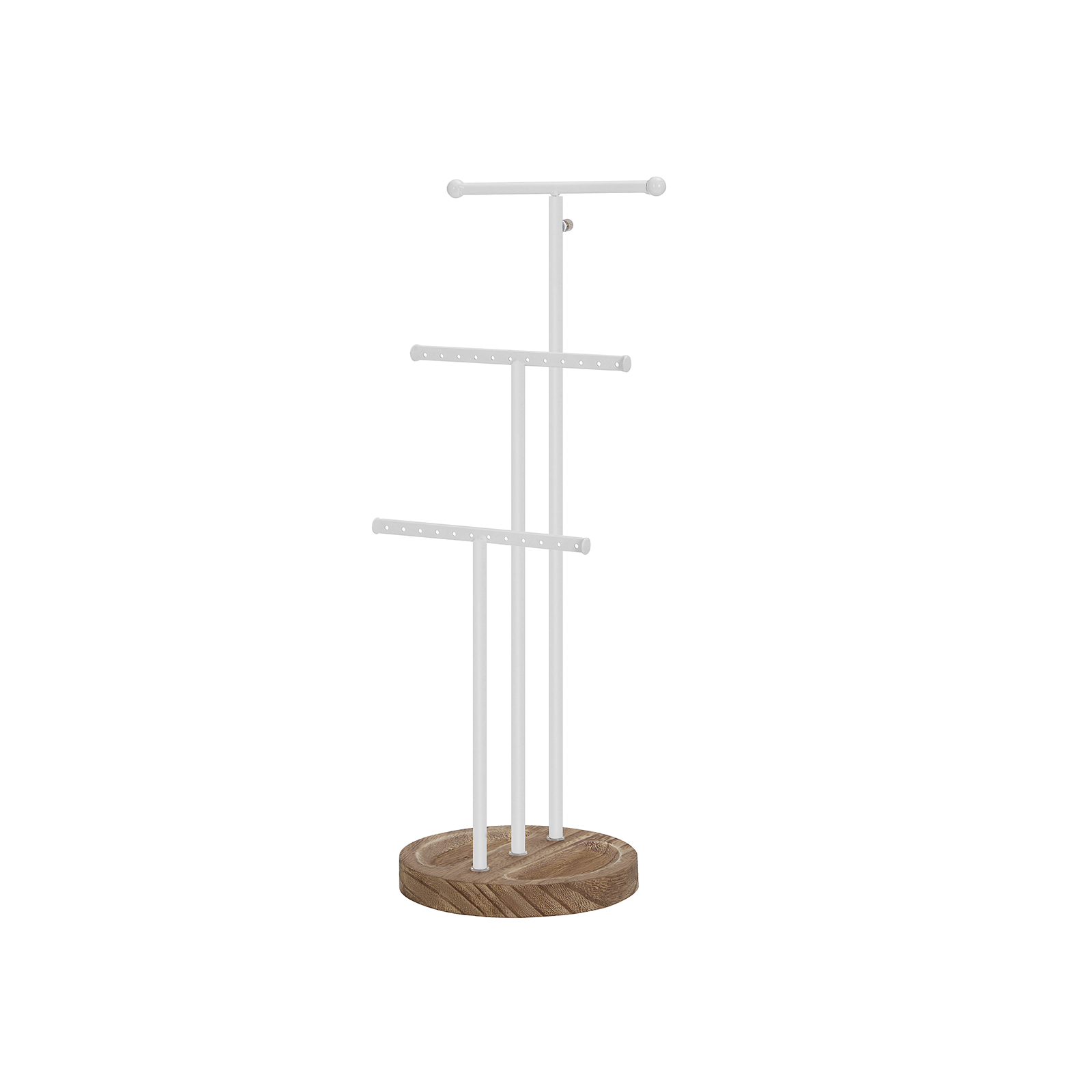 3-in-1 Schmuckhalter Weiß
