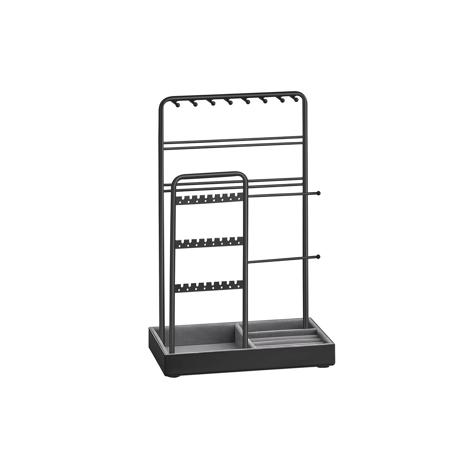 Schmuckständer Metallrahmen Geschenkidee schwarz