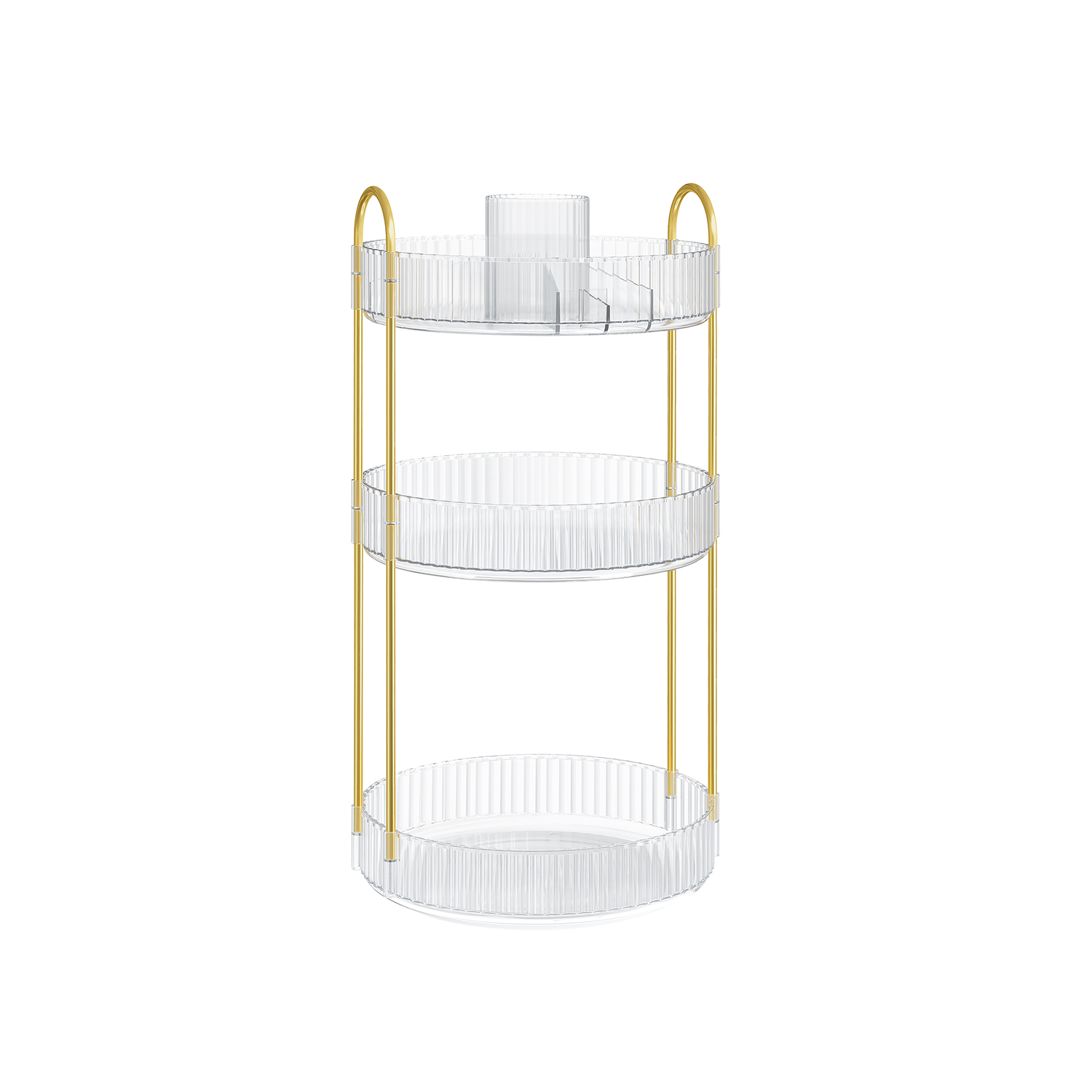 Make-up Organizer 3 Ebenen Geschenkidee transparent