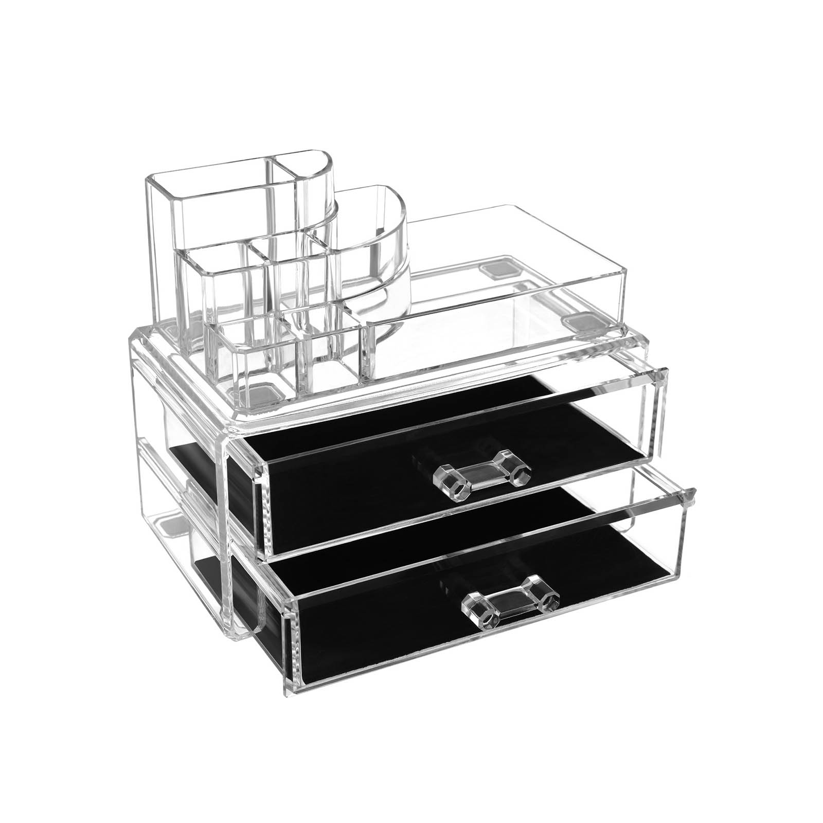 Make-up Organizer klein transparent