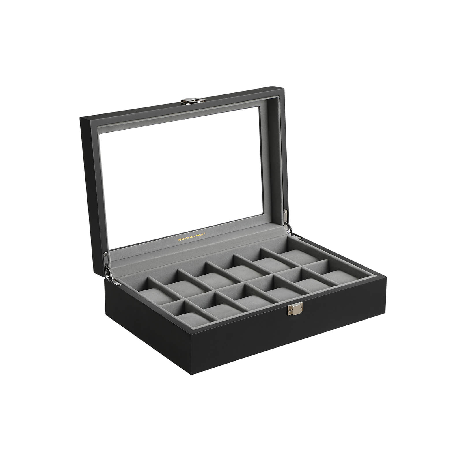 Charmante Uhrenbox für 12 Uhren