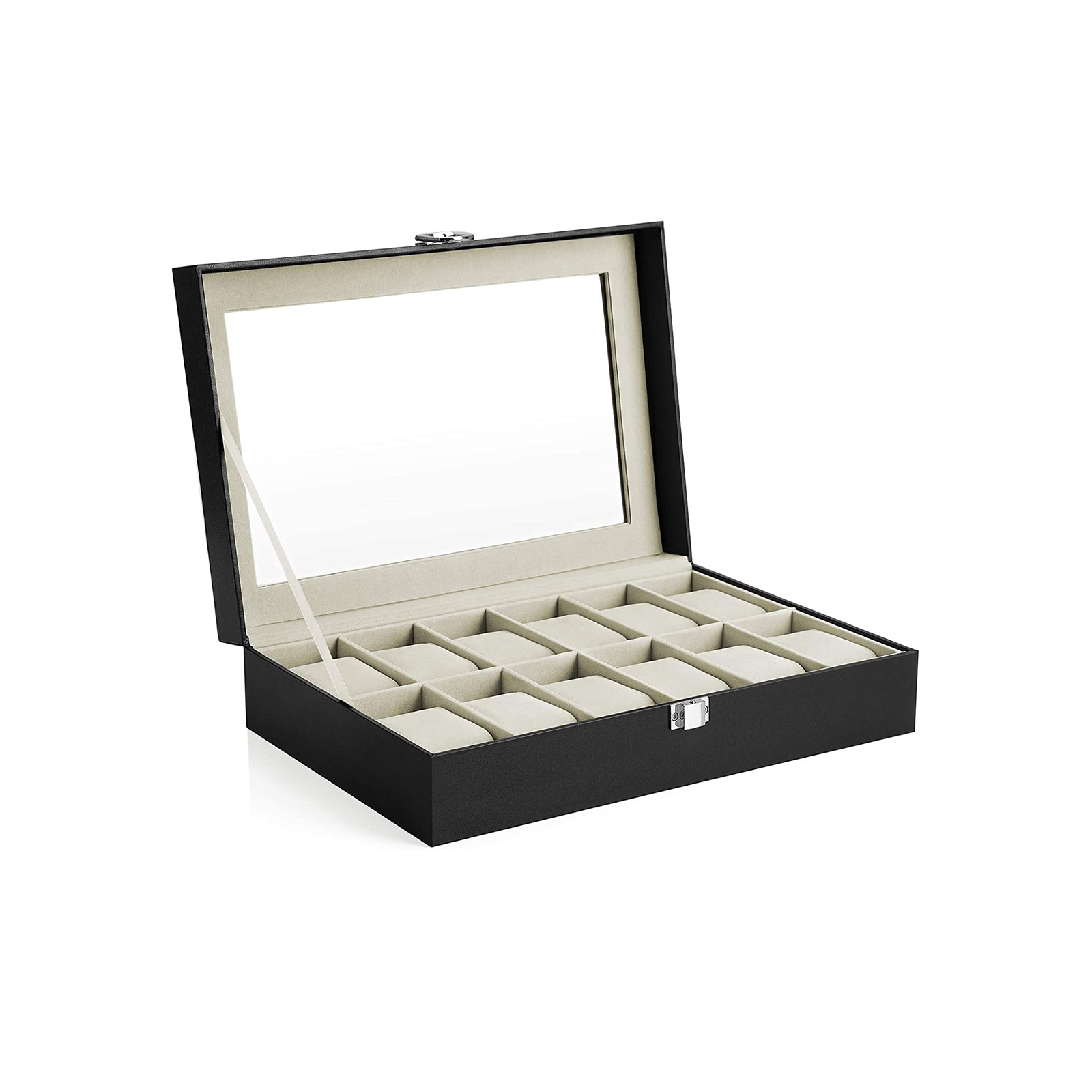 Uhrenbox mit 12 Fächern