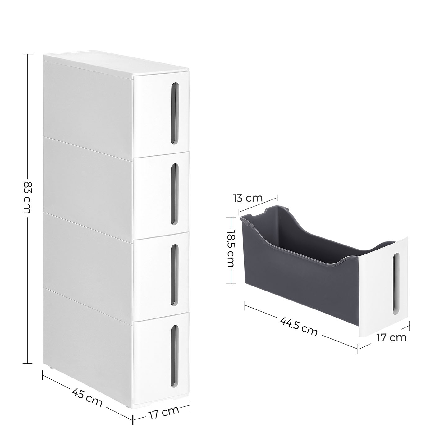 Nišinė lentyna su ratukais