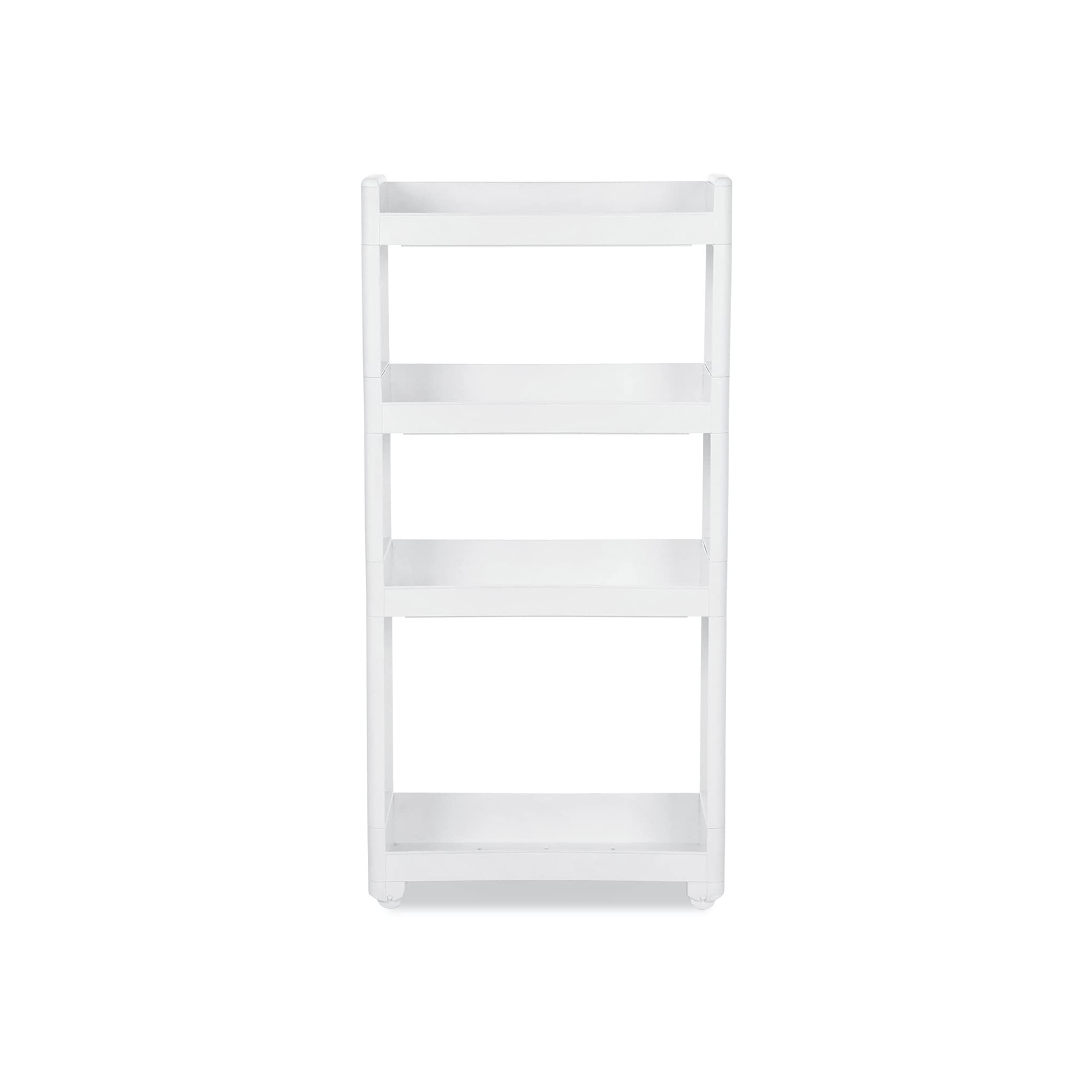 SONGMICS Nischenregal, rollbares Aufbewahrungsregal, schmaler Rollwagen