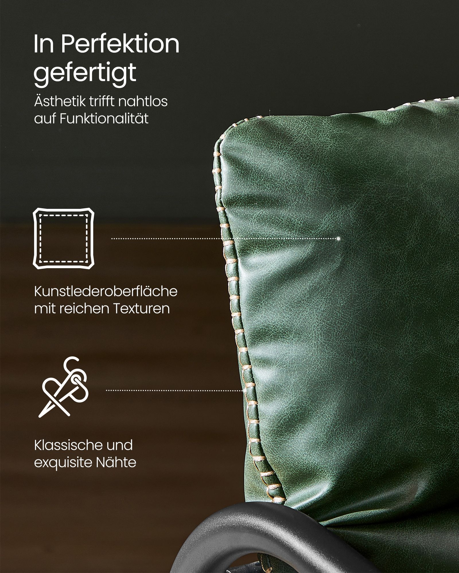 EKHO fotelis su metaliniu rėmu