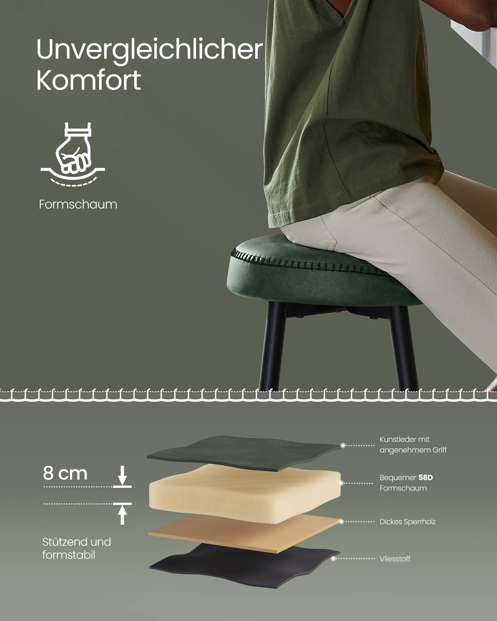 EKHO kolekcija - 2 baro kėdės