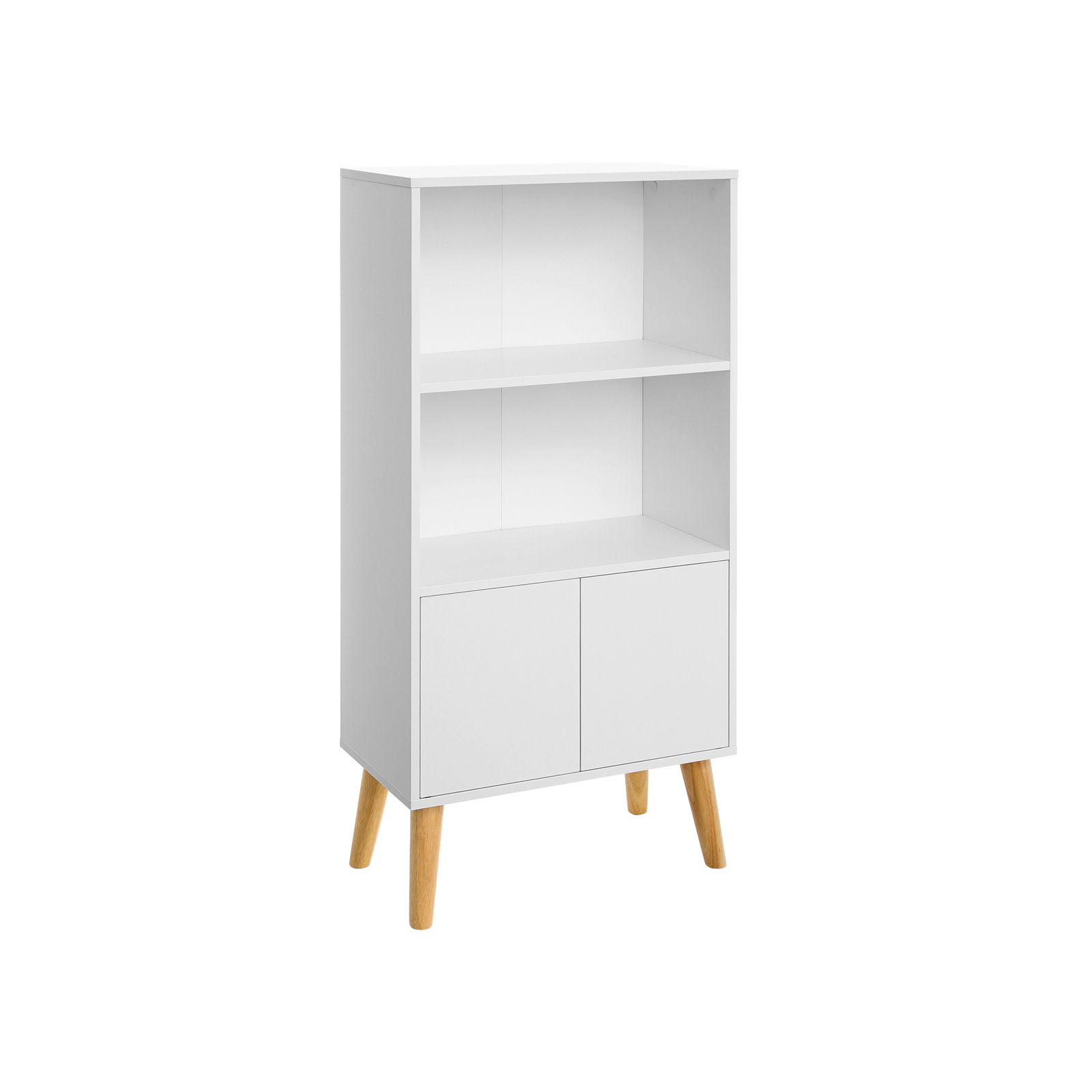 Bücherschrank skandinavisch weiß