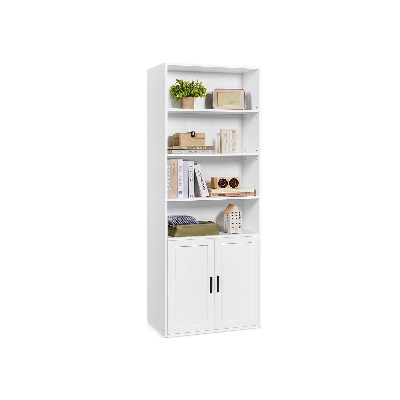 CUSTOS Kollektion Regal mit 6 Ebenen wolkenweiß