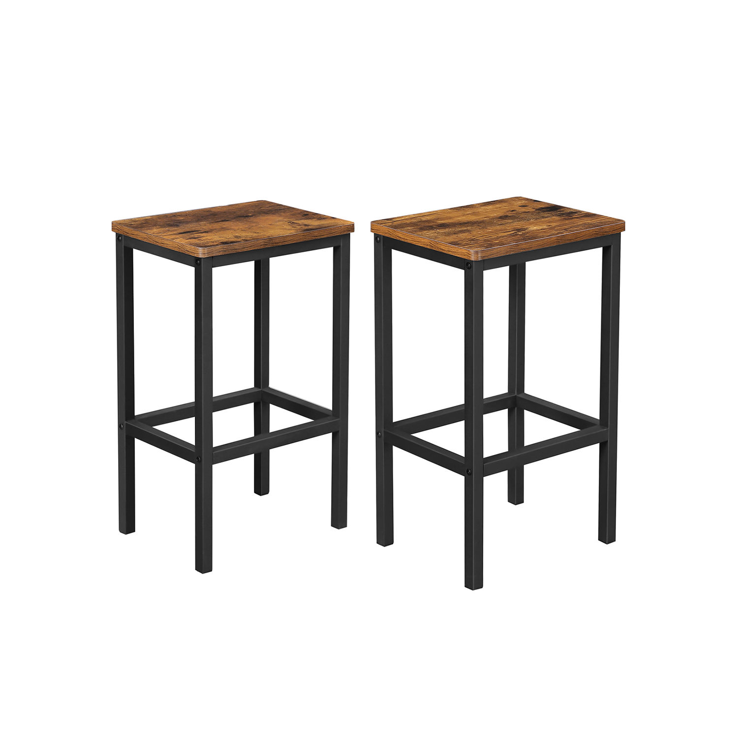VASAGLE Barhocker LBC65X braun, 2 St.