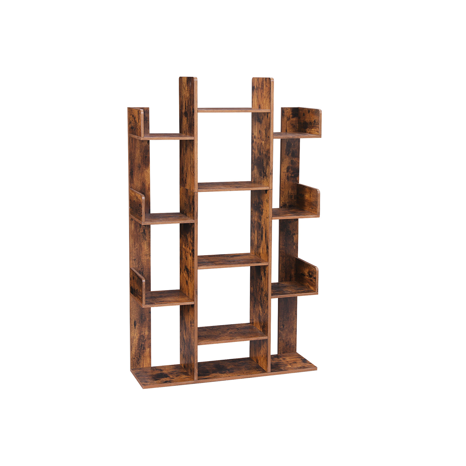 VASAGLE Bücherregal braun 86,0 x 25,0 x 140,0 cm, 1 St.