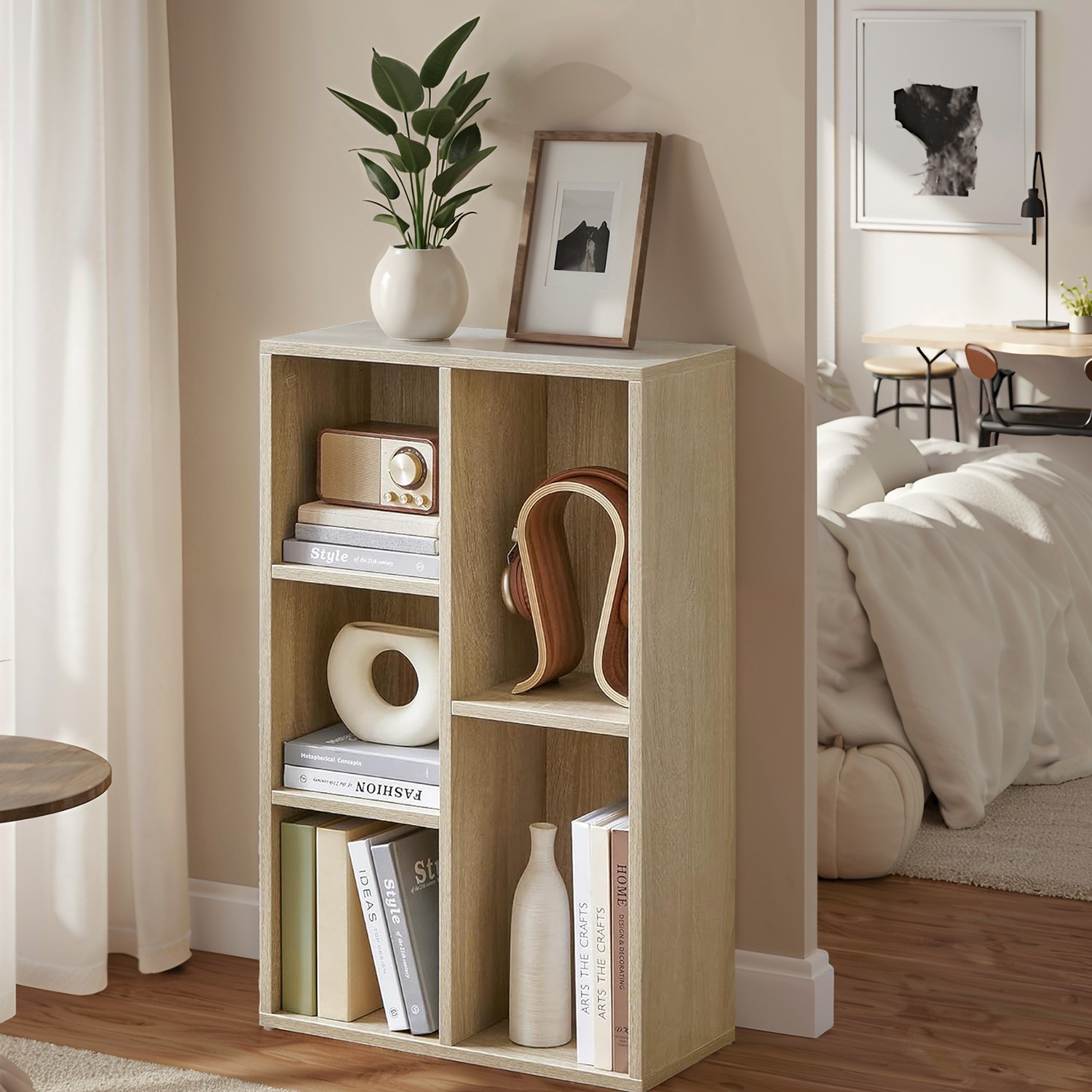 Bücherregal, Bücherschrankl, mit 5 Fächern