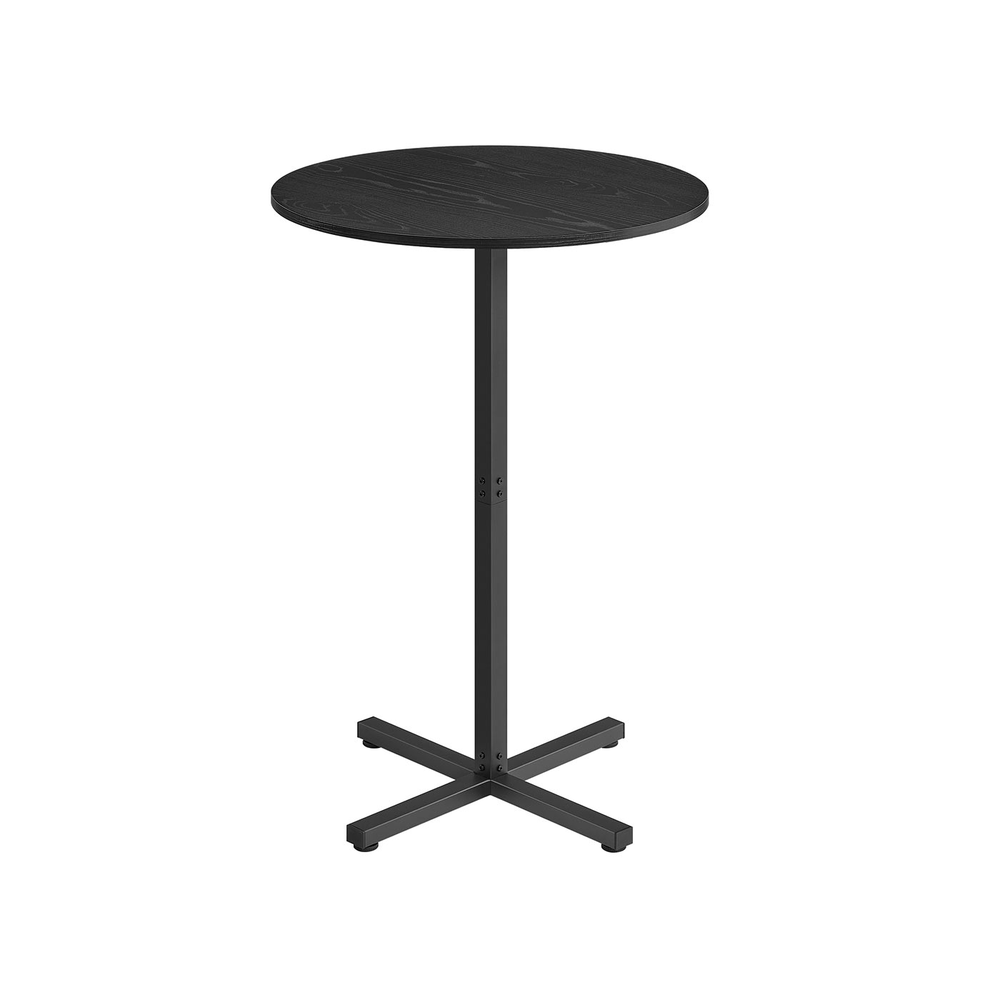 Bartisch rund 60 x 60 x 104,5 cm ebenholzschwarz