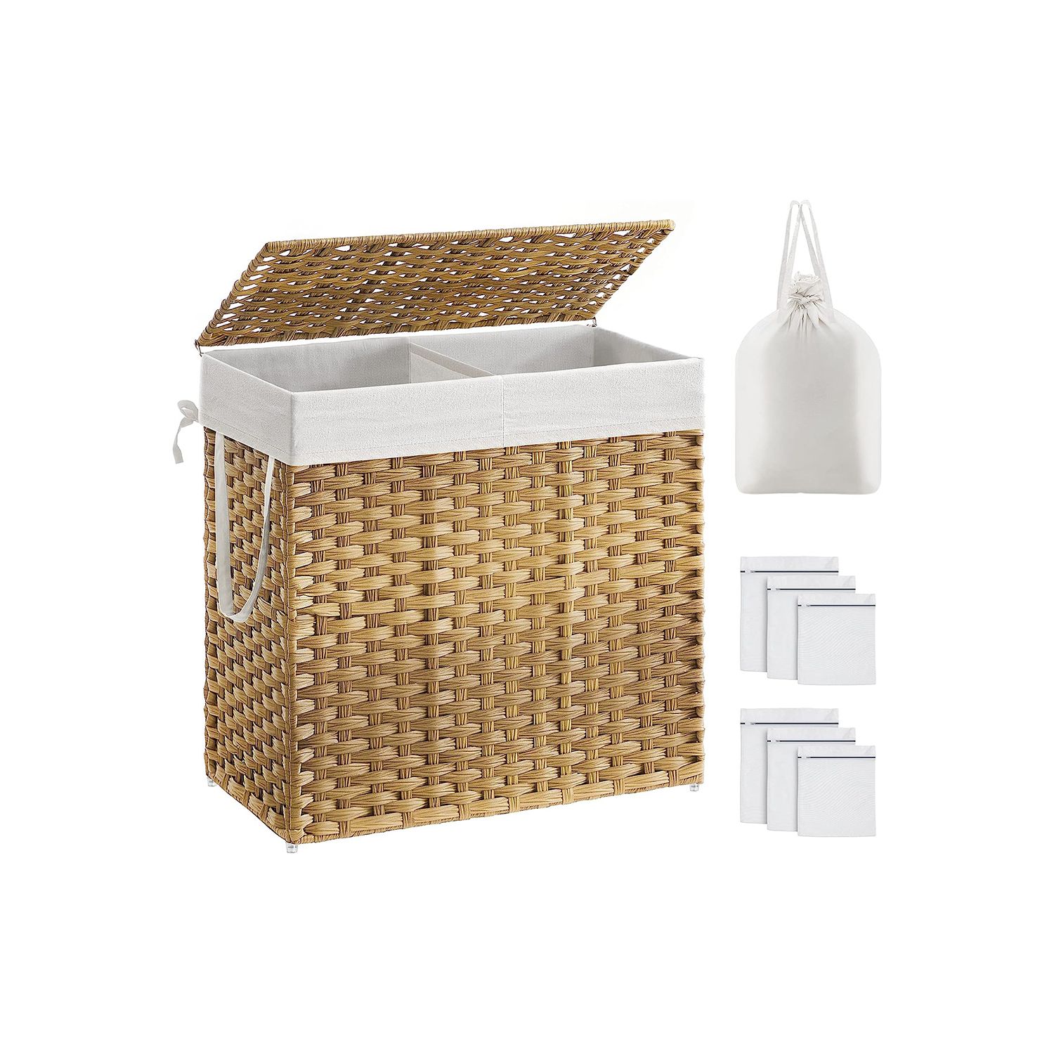 Laundry Basket with Lid