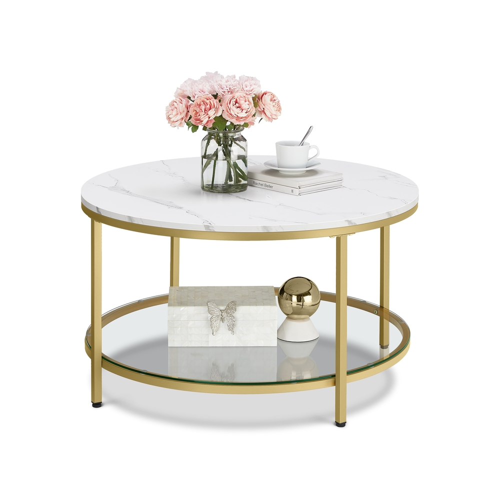 Couchtisch mit Glasplatte modern