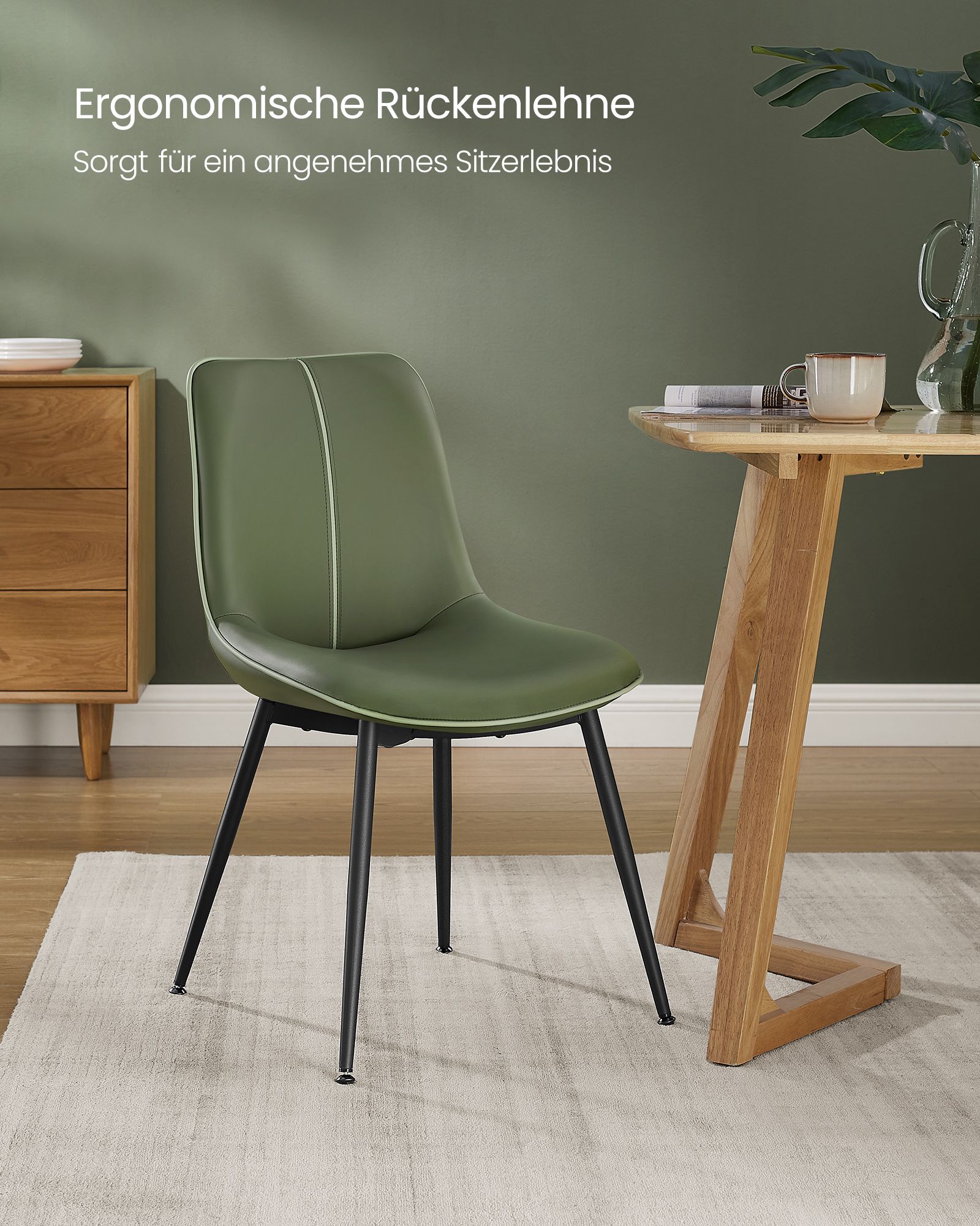 Kėdė - vaizdas iš šono