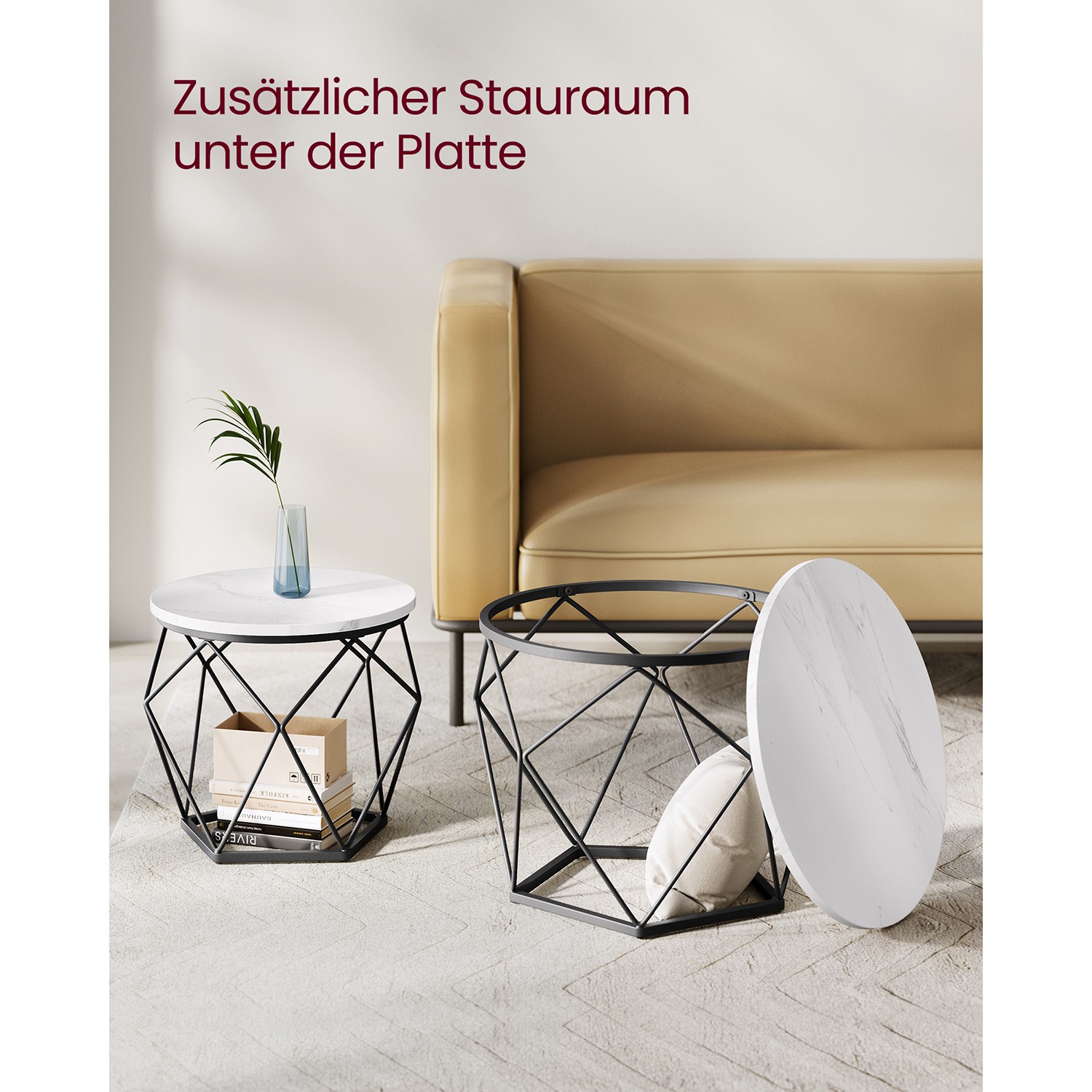 Kavos staliukų rinkinys