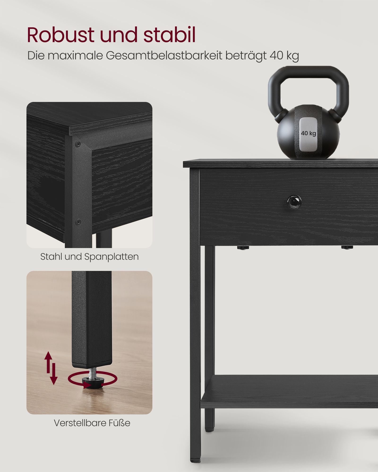 Šoninis staliukas - vaizdas 3