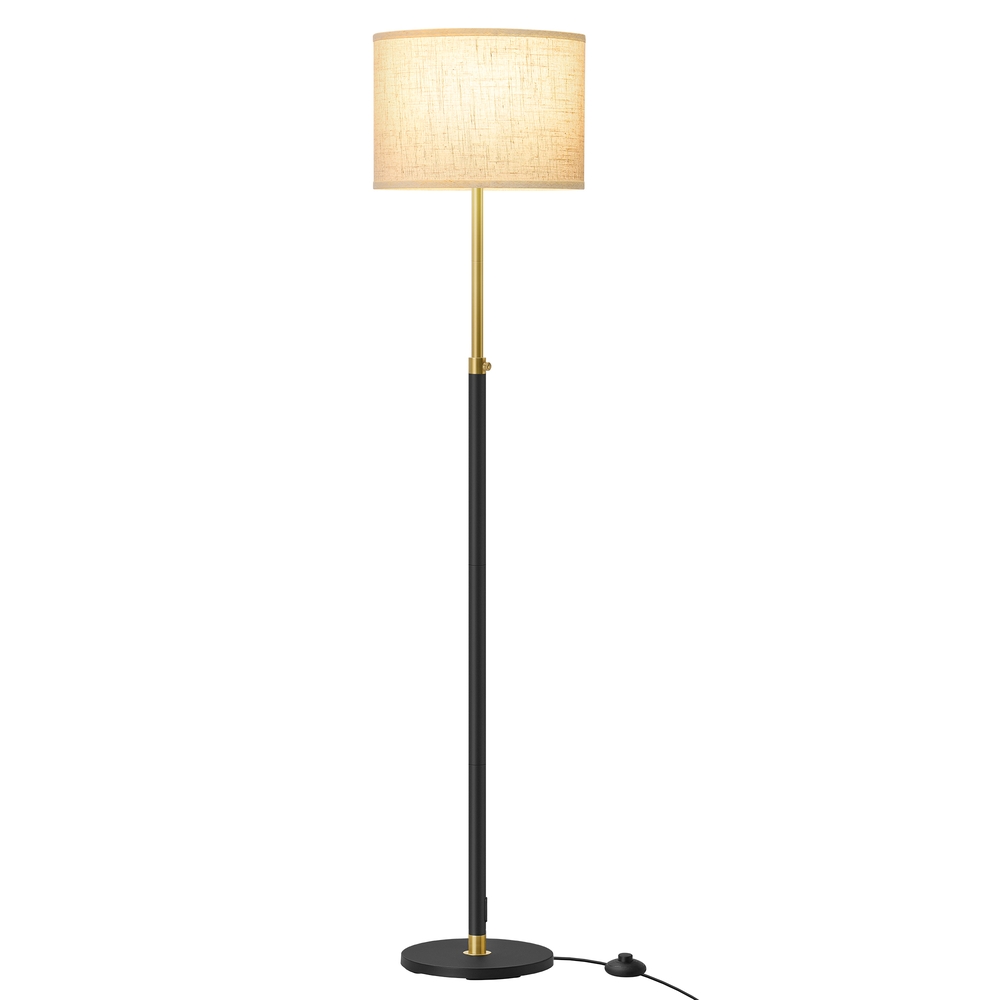 Stehlampe, Standleuchte, höhenverstellbare Stehleuchte
