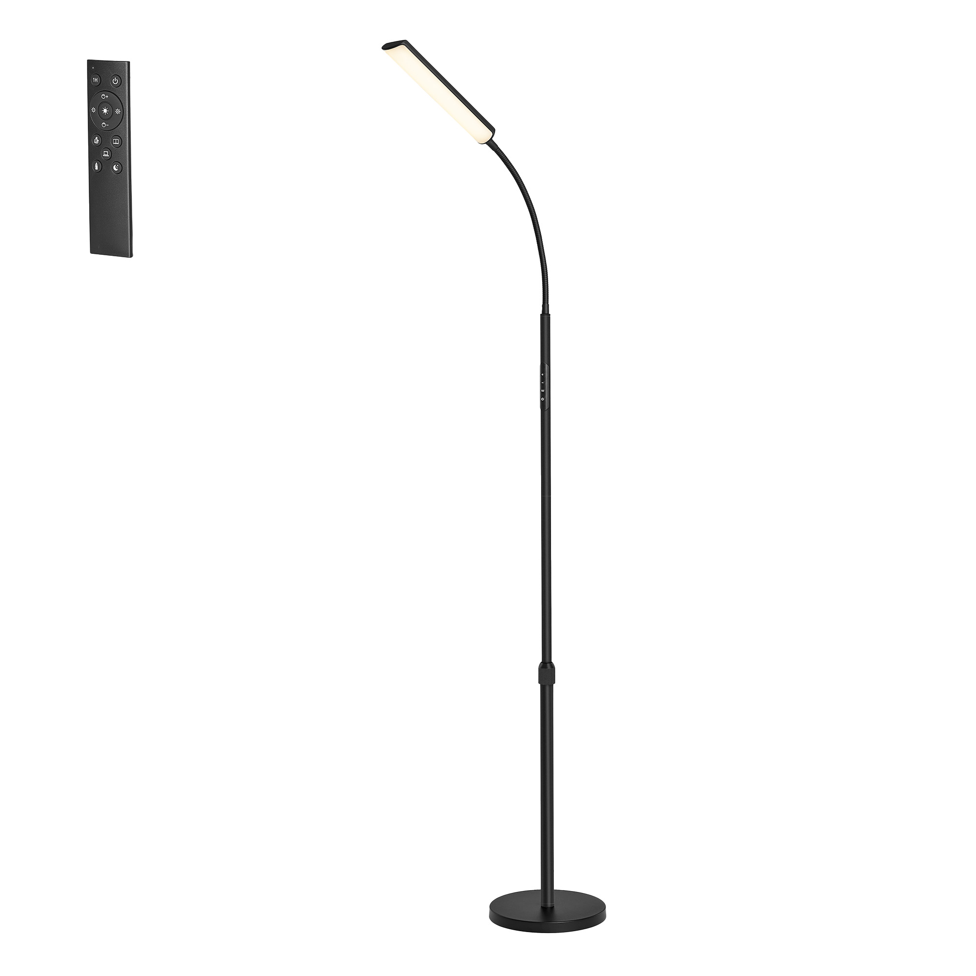 Stehlampe, Stehleuchte, Leselampe, 15 Watt