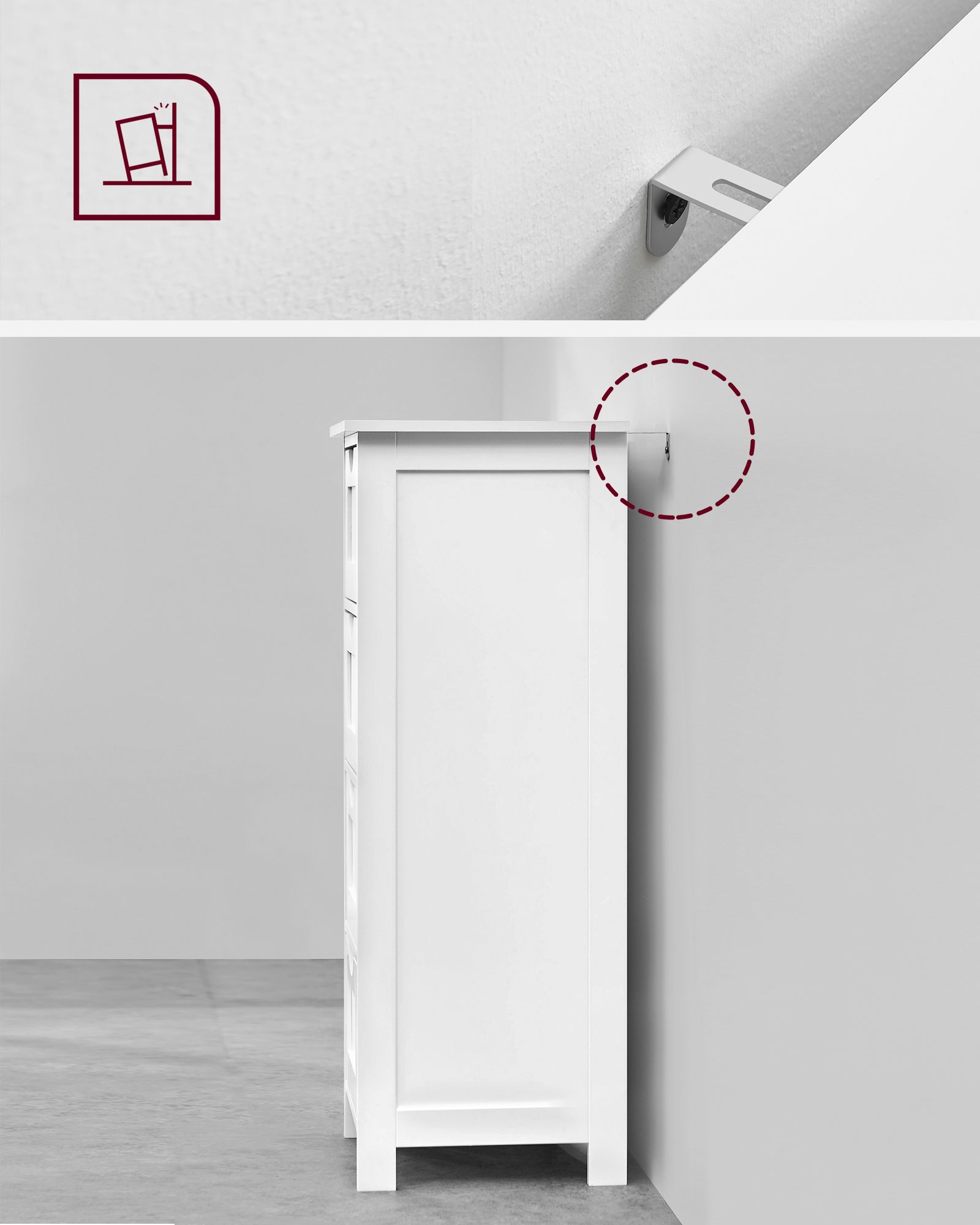 BraskeLoft šoninė spintelė