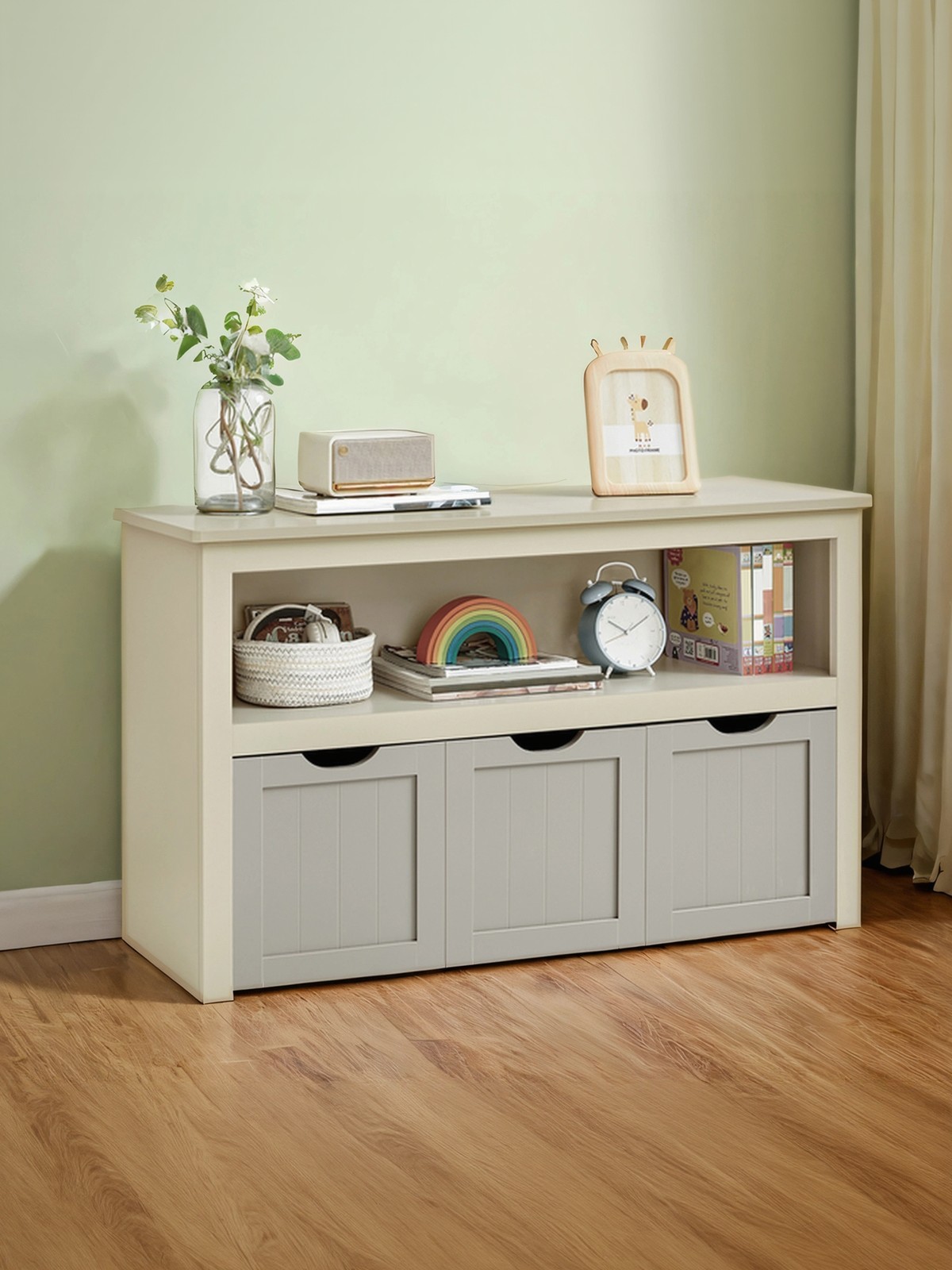 Kinderregal, Spielzeugschrank, Aufbewahrungsschrank
