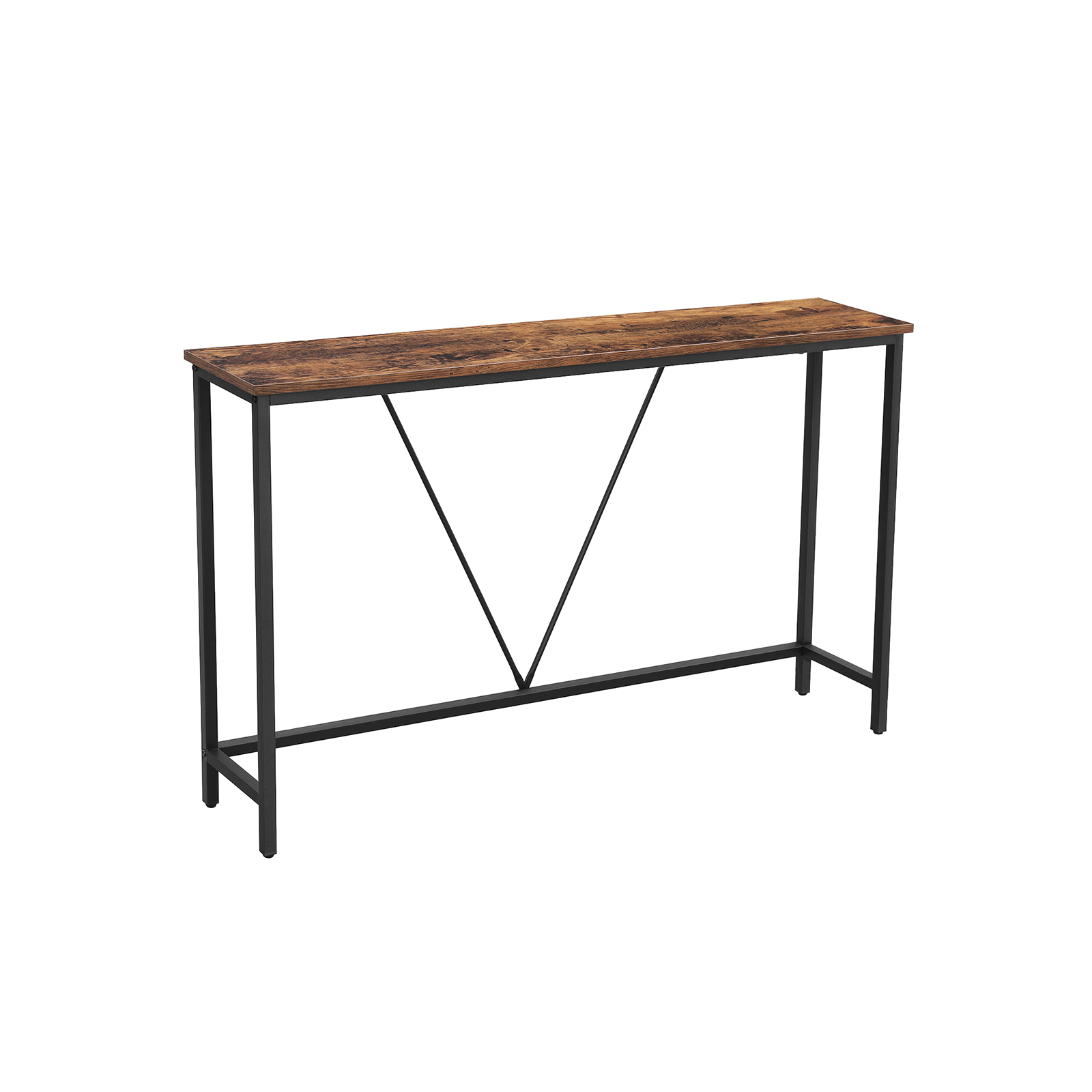Konsolentisch, Flurtisch, Beistelltisch, Eingangsbereich, Wohnzimmer, stabiles Stahlgestell