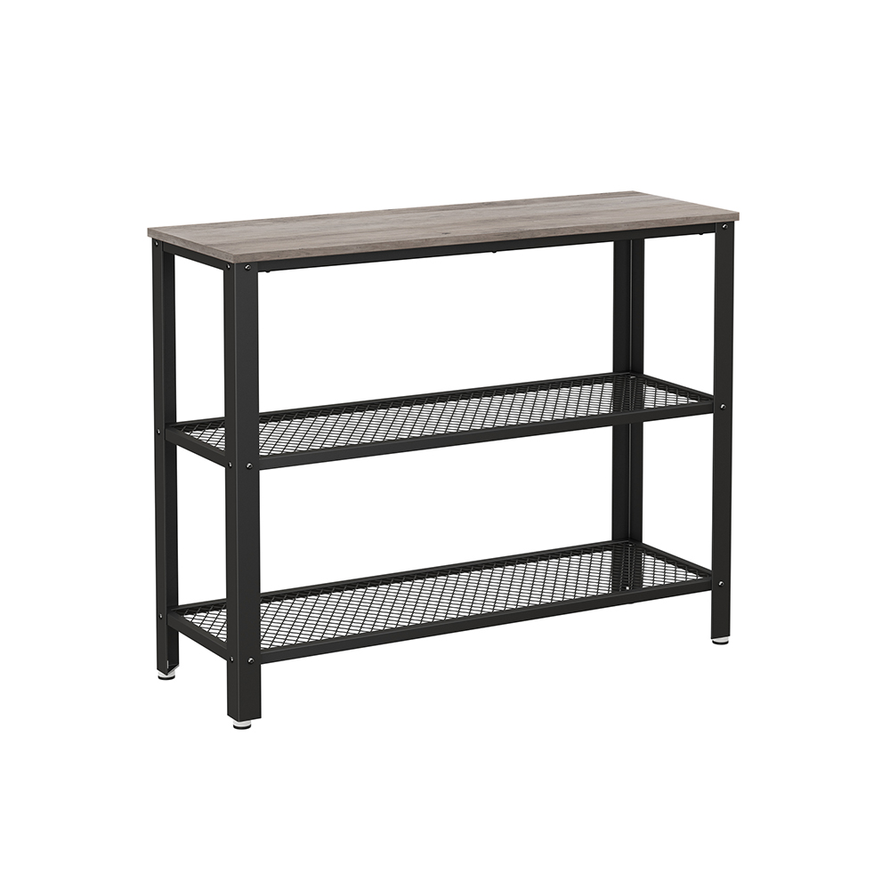 Flurtisch mit 2 Konsolentisch im Industrie-Design