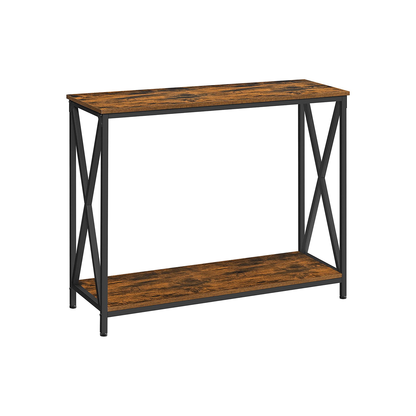 Industrie-Design Sofatisch mit Metallgestell