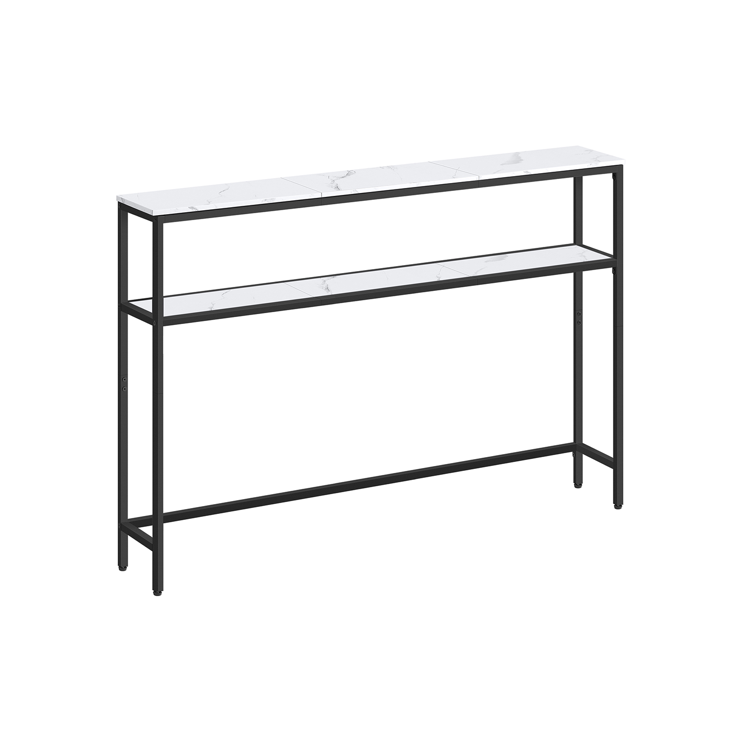 Konsolentisch mit 2 Ablagen 20 x 120 x 80 cm