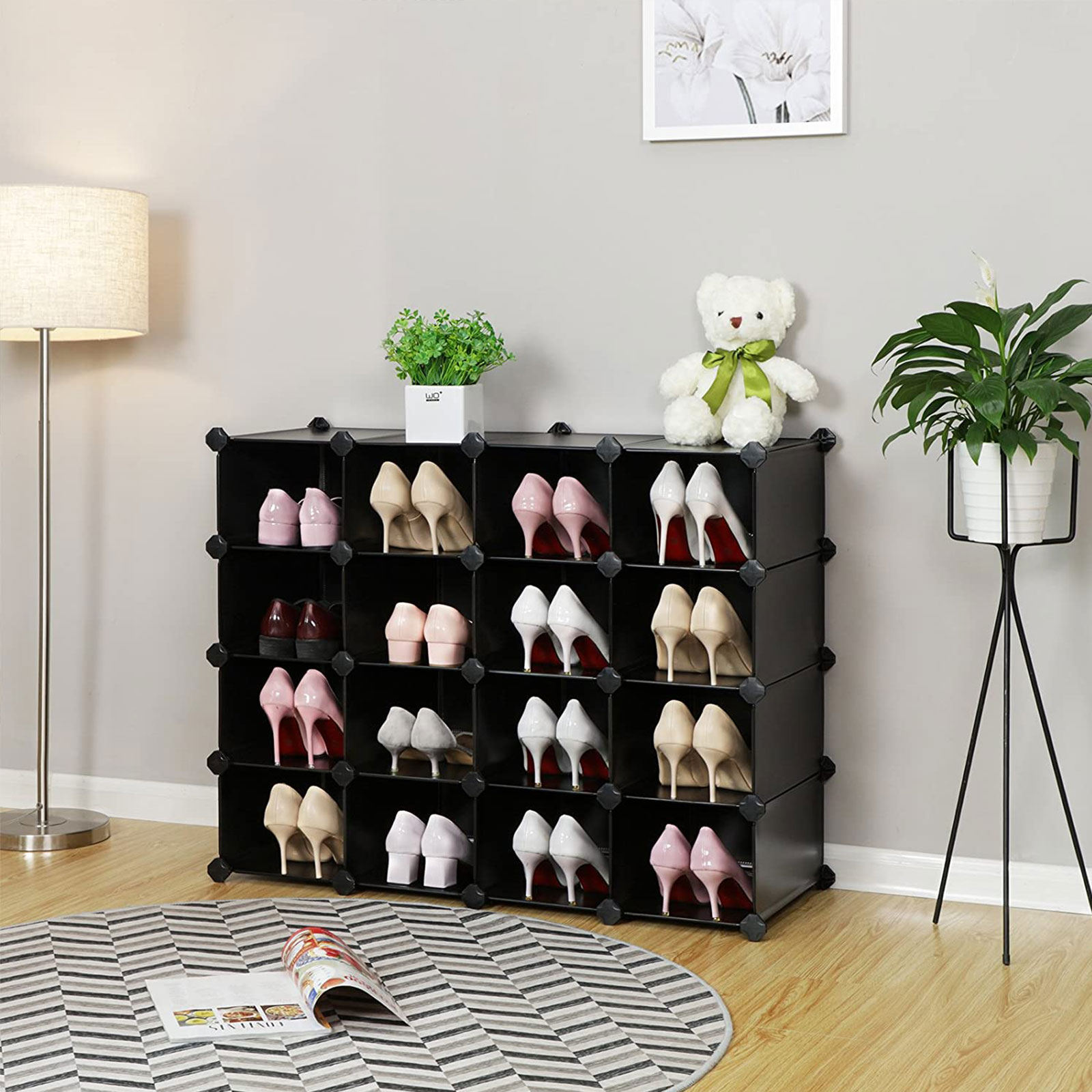 Plastikinių lentynų sistema 2