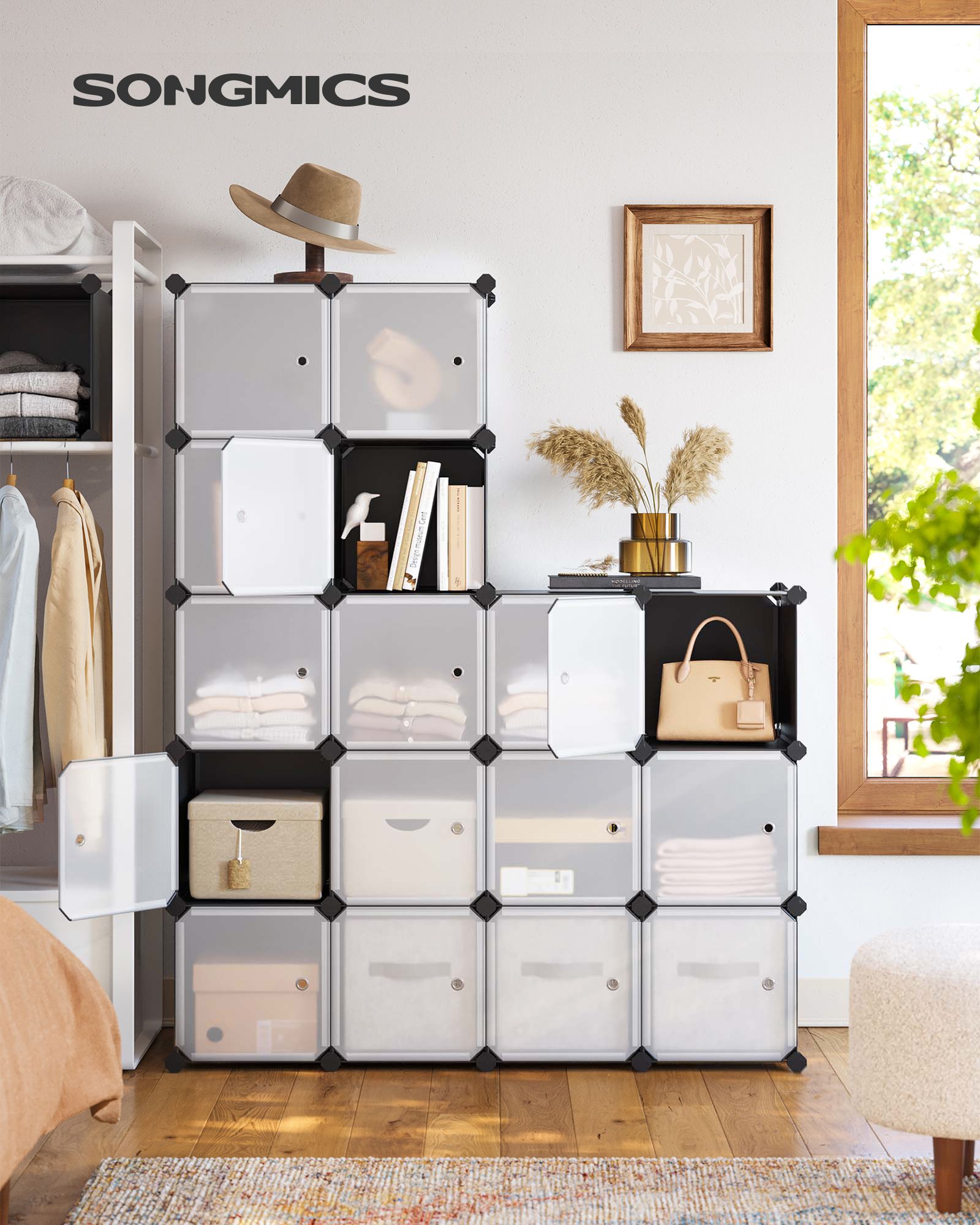 Plastikinių lentynų sistema 8