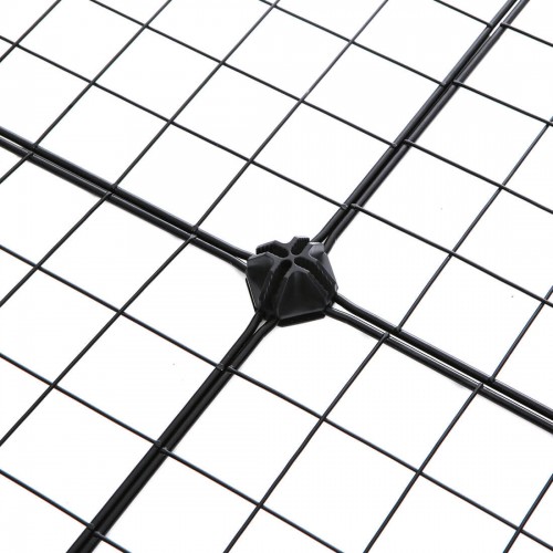 Lentynų sistema su 12 tinklelio kubelių