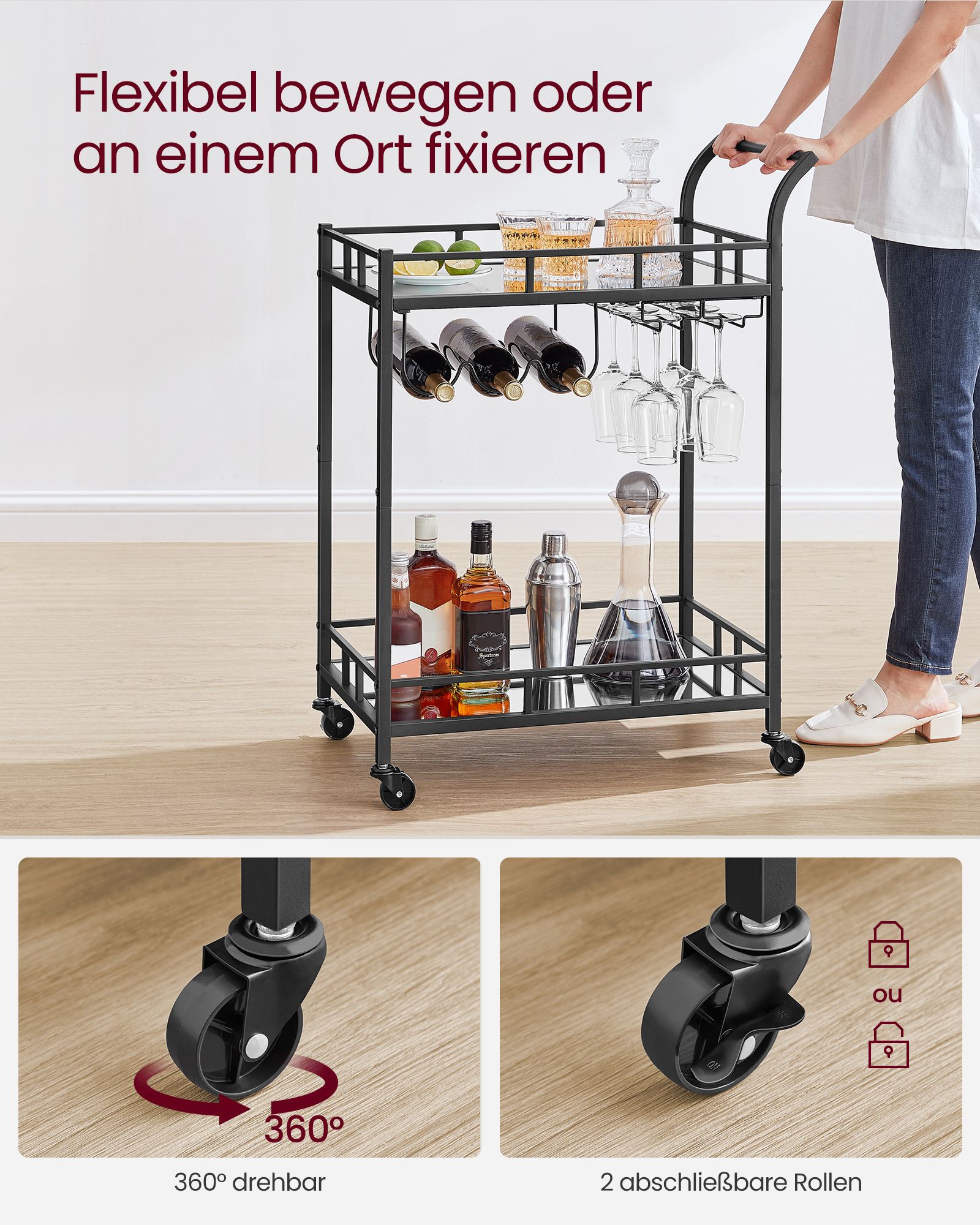 Serviravimo vežimėlis