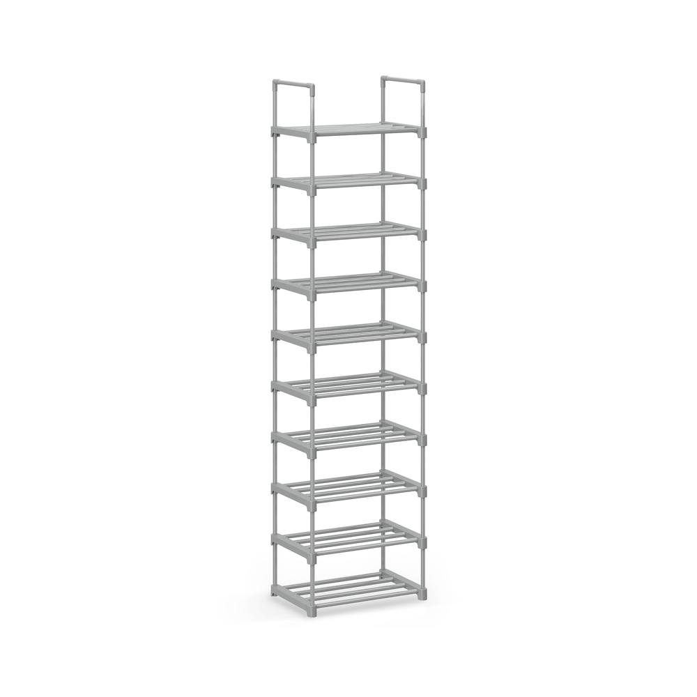 SONGMICS Schuhregal grau 45,0 x 30,0 x 174,0 cm, 1 St.