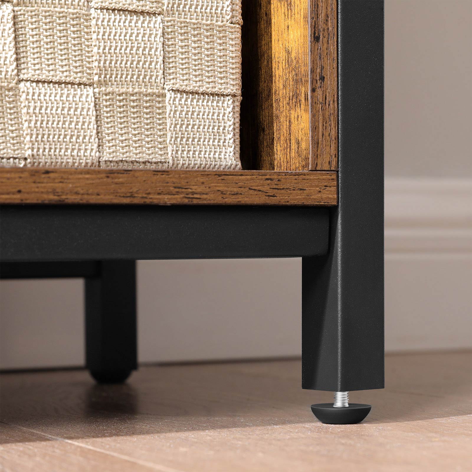 VASAGLE Sideboard, Aktenschrank, mit Fächern, verstellbare Ablage, 80 x