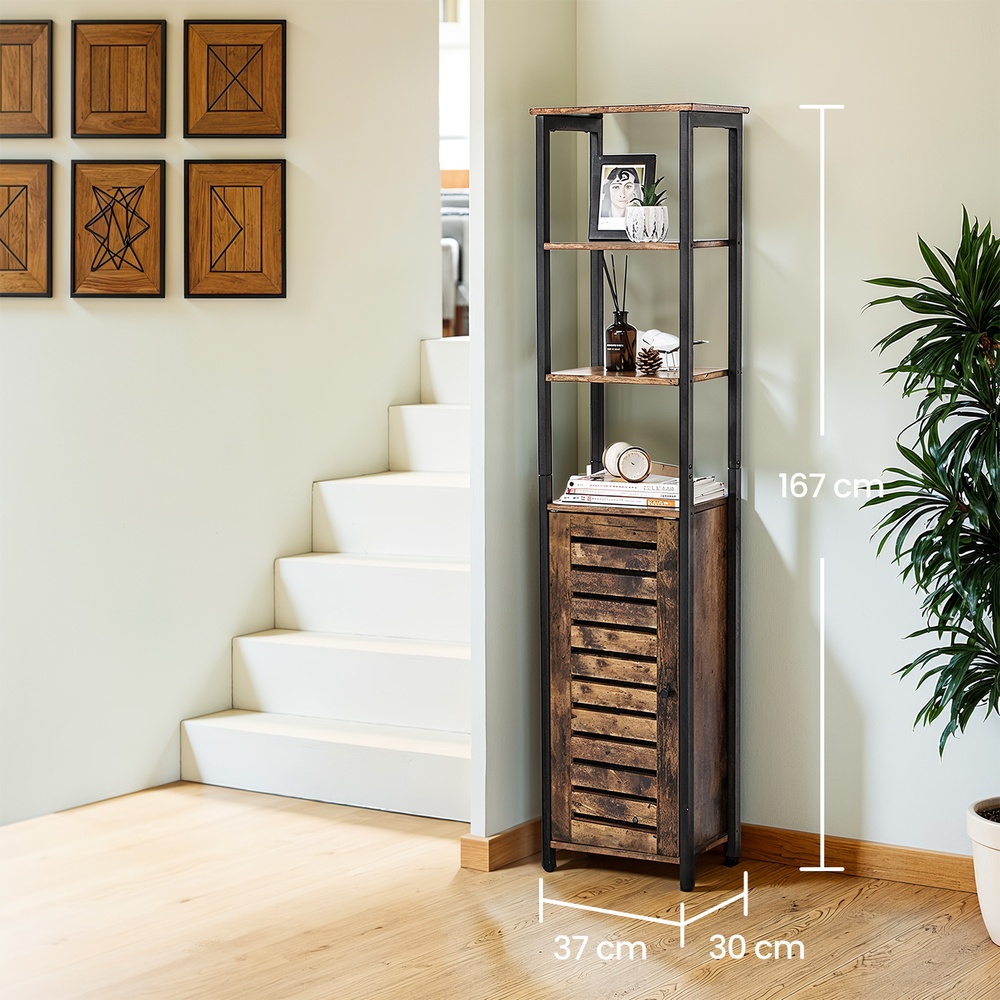 Hochschrank, schmaler Küchenschrank, Badezimmerschrank