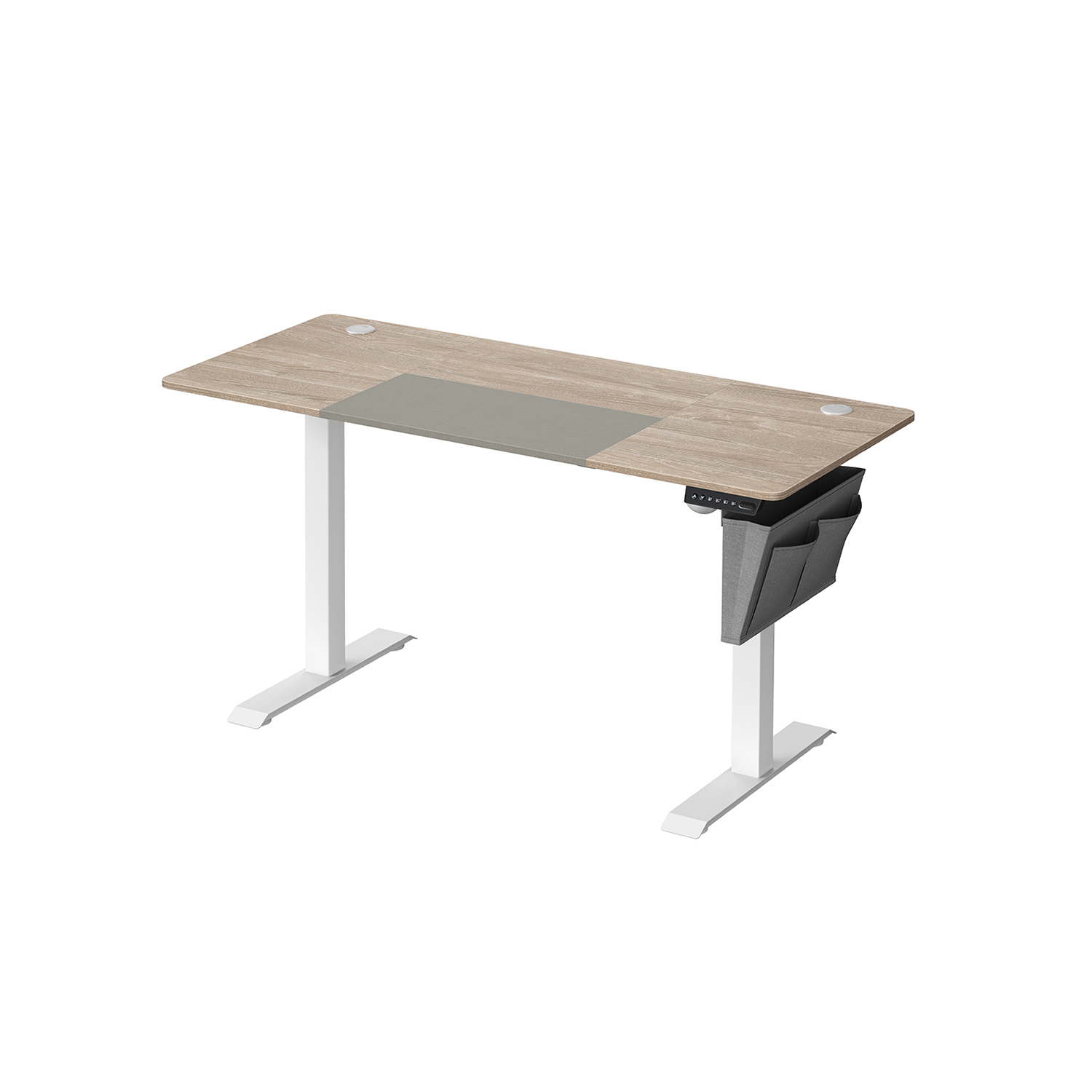 Höhenverstellbarer Schreibtisch mit 60 x 140 cm Platte