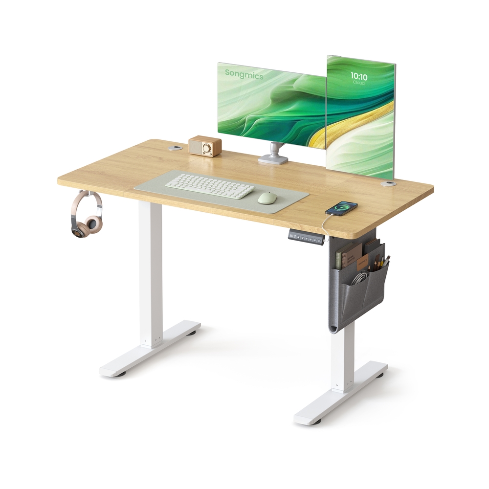 Höhenverstellbarer Schreibtisch elektrisch 60 x 120 x (72-120) cm