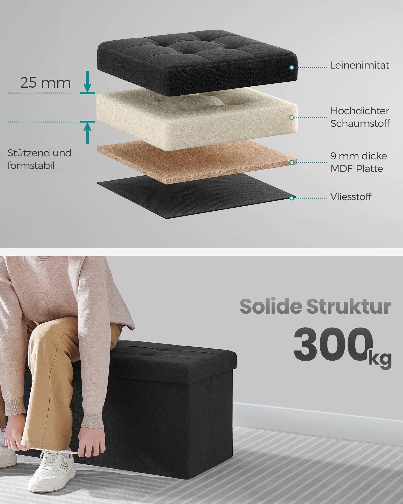 Suoliukas su daiktadėže 2