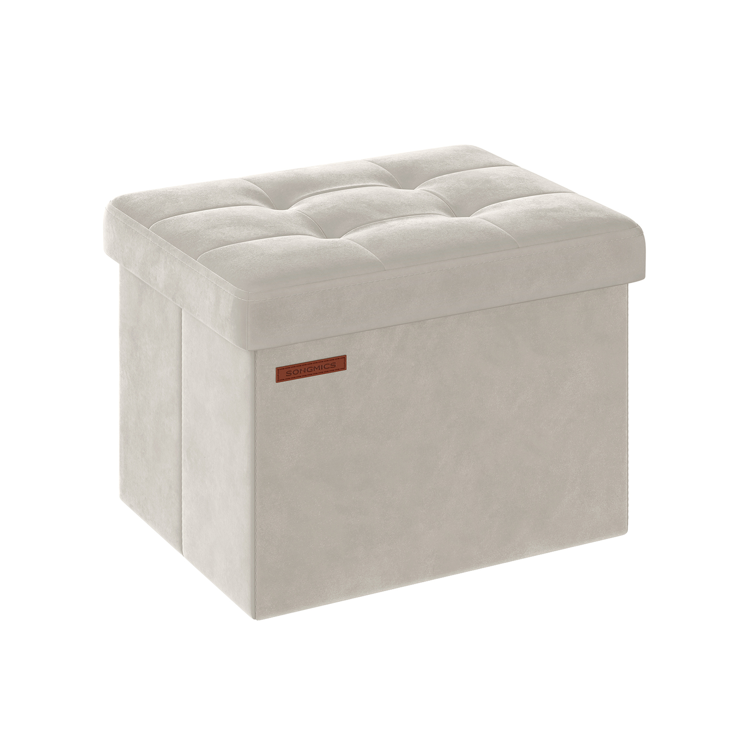 Sitzhocker mit Stauraum 31 x 41 cm bis 130 kg belastbar
