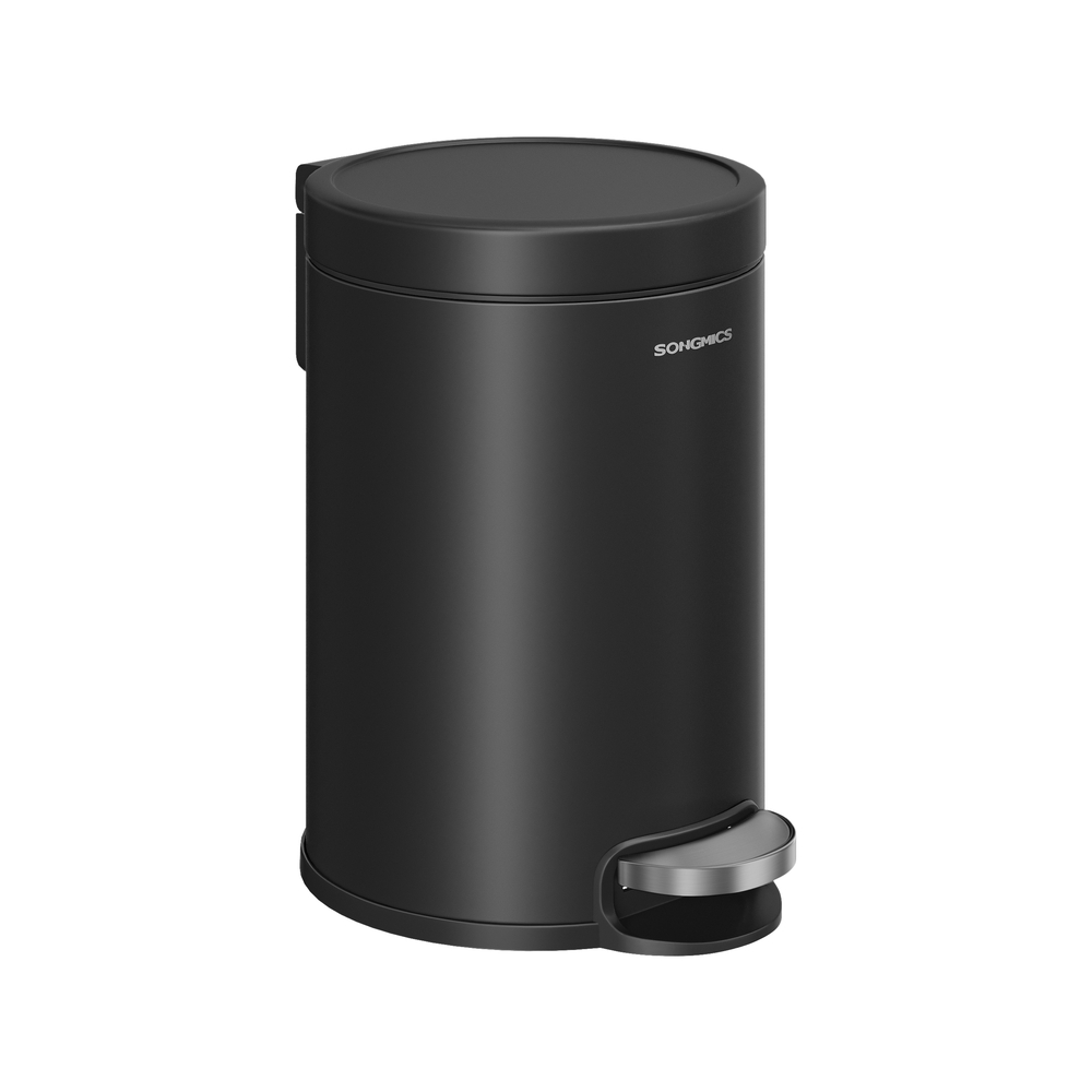 3 L Kosmetikeimer mit Softclose Deckel für das Badezimmer