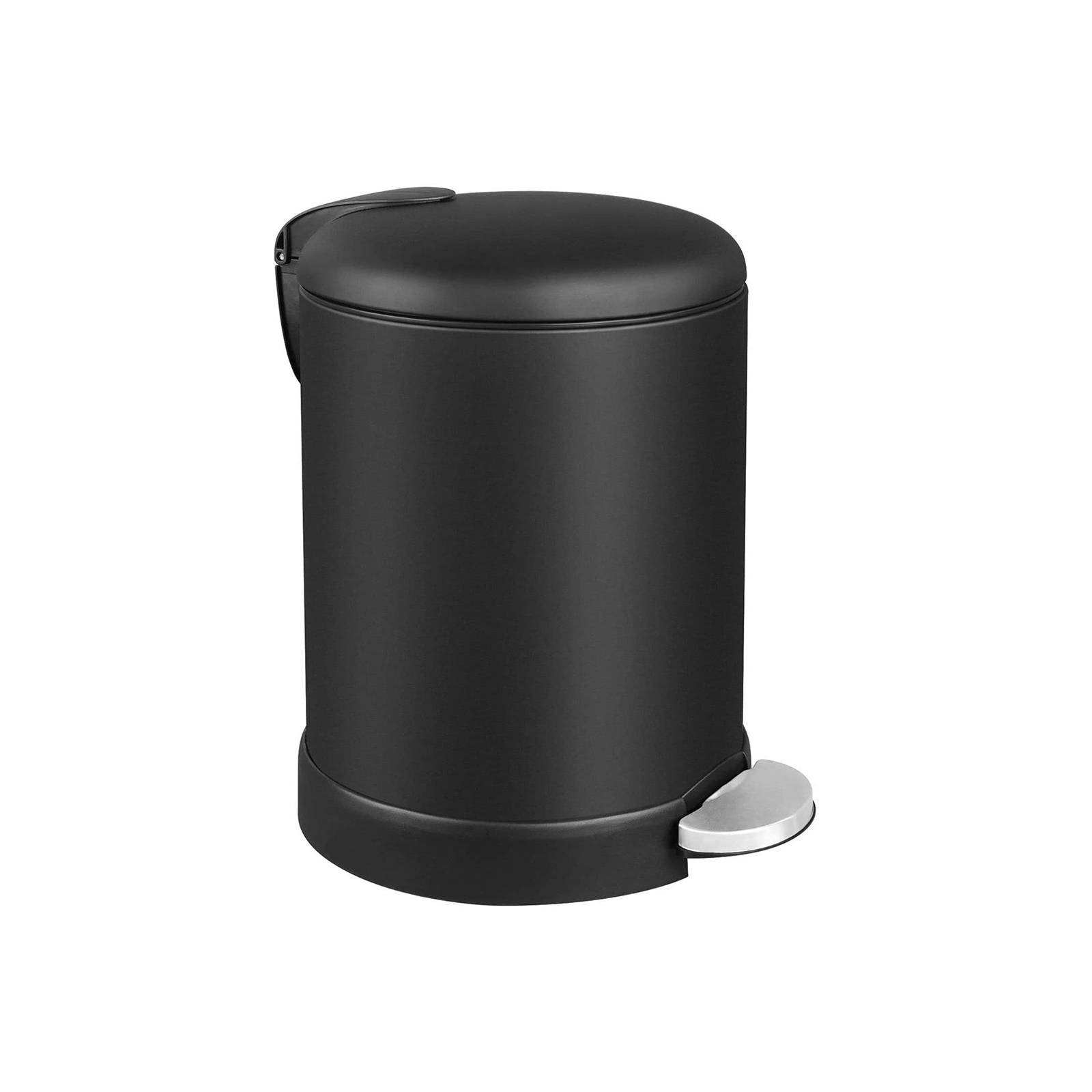 Mülleimer mit Deckel Schwarz